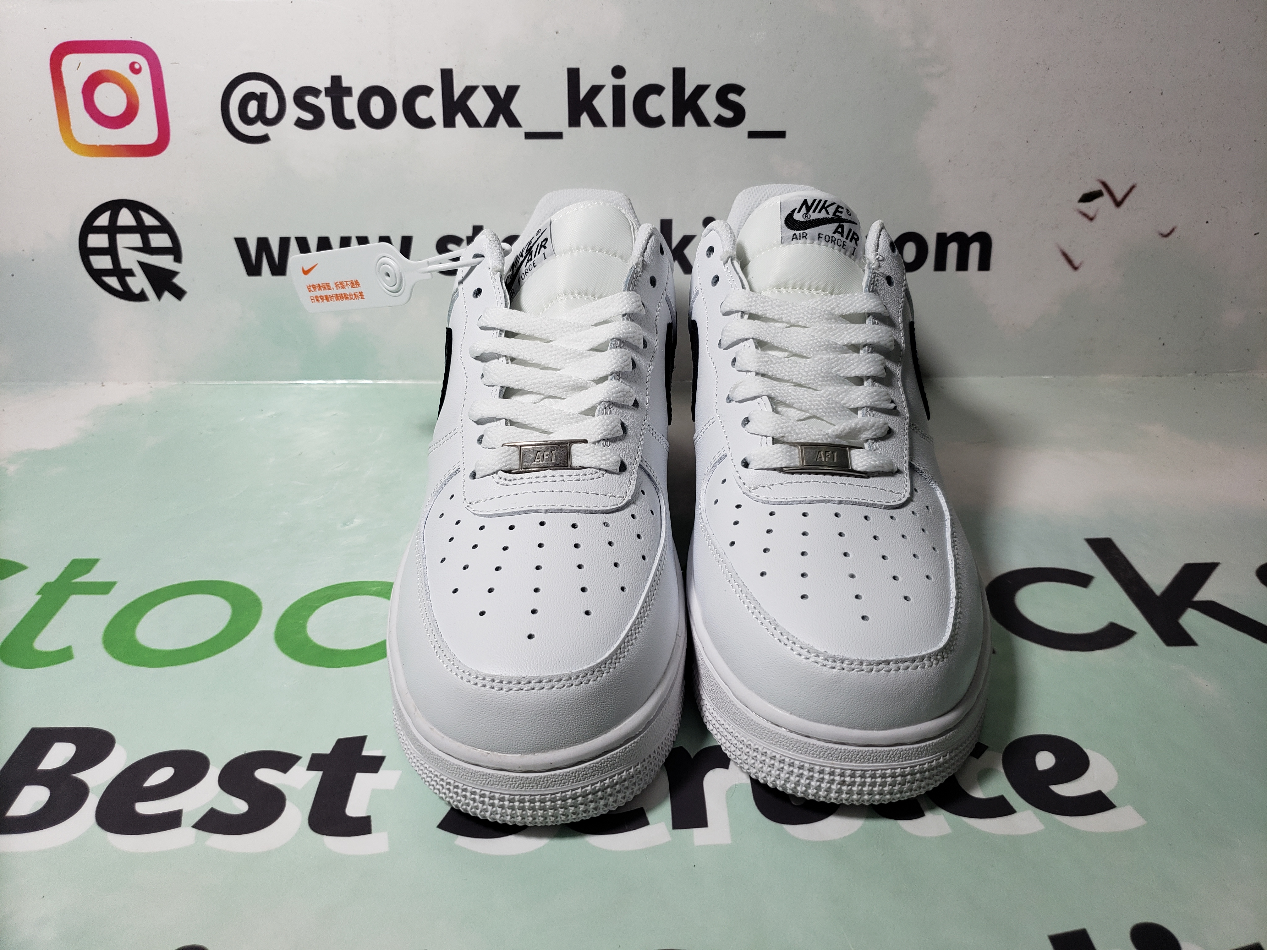LJR Batch Nike Air Force 1 Low White Black (2020) CJ0952-100 review stockxkicks 01
