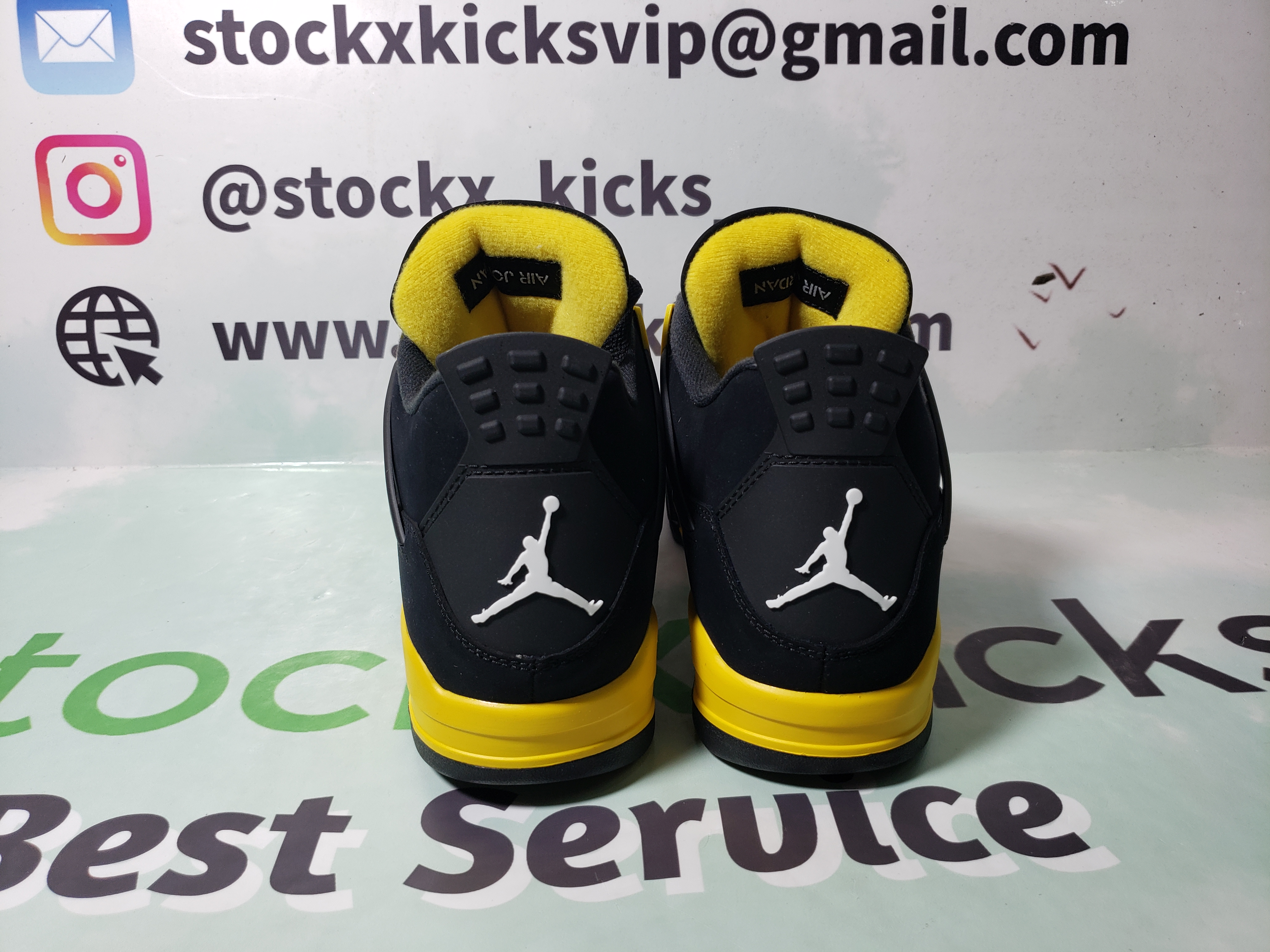PK God Batch Air Jordan 4 Retro Thunder DH6927-017 review stockxkicks 00