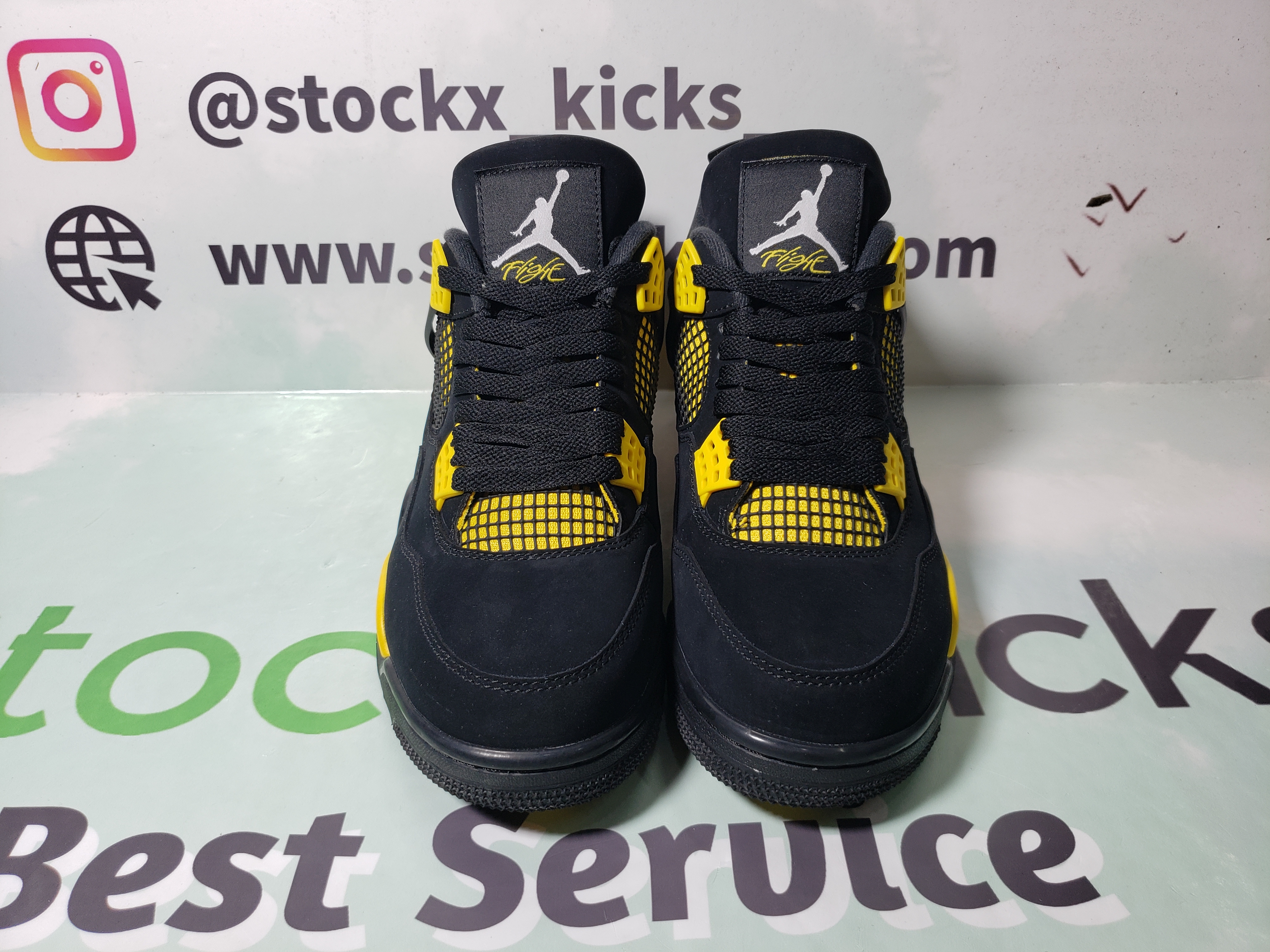 PK God Batch Air Jordan 4 Retro Thunder DH6927-017 review stockxkicks 01