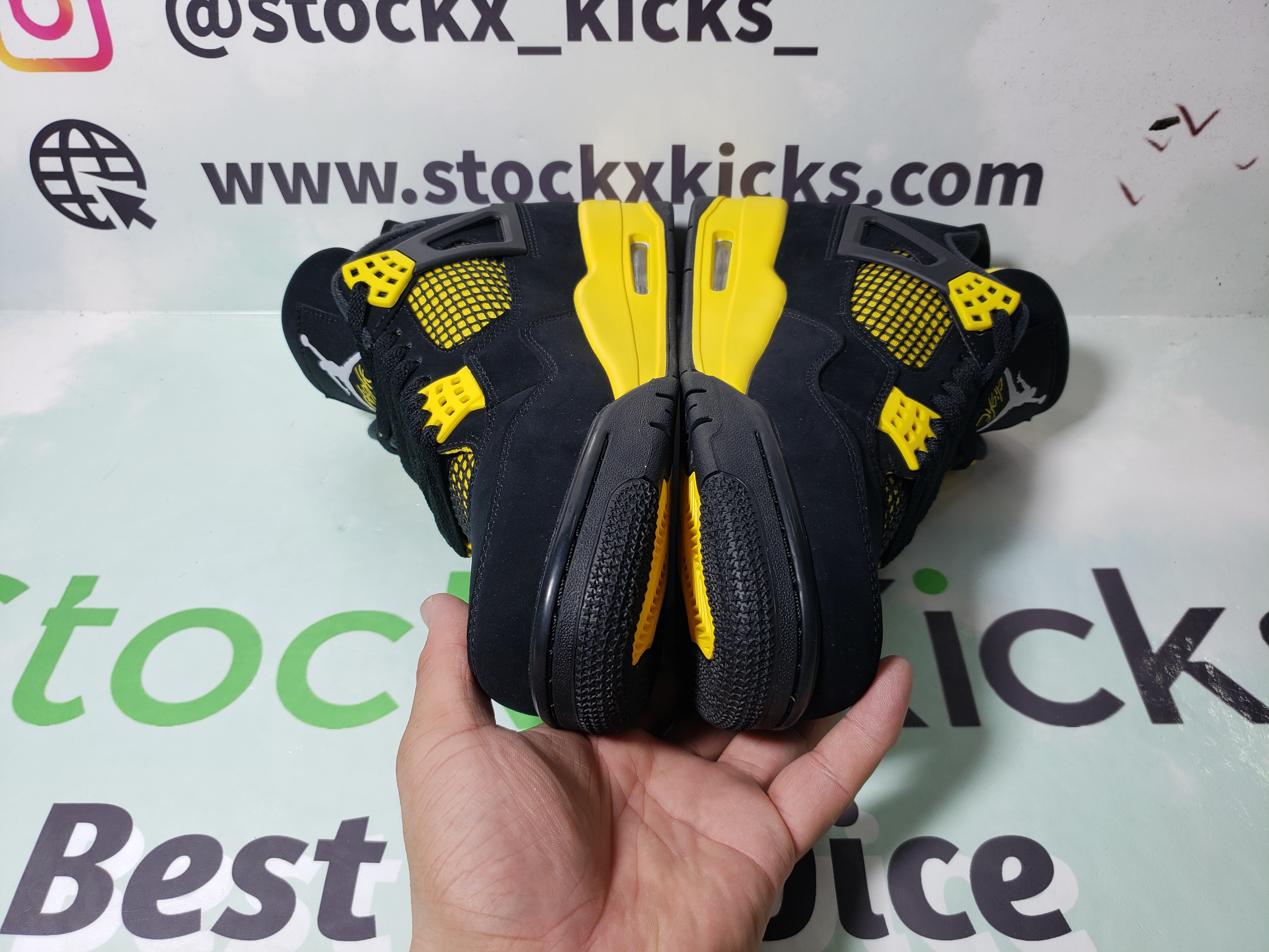 PK God Batch Air Jordan 4 Retro Thunder DH6927-017 review stockxkicks 02
