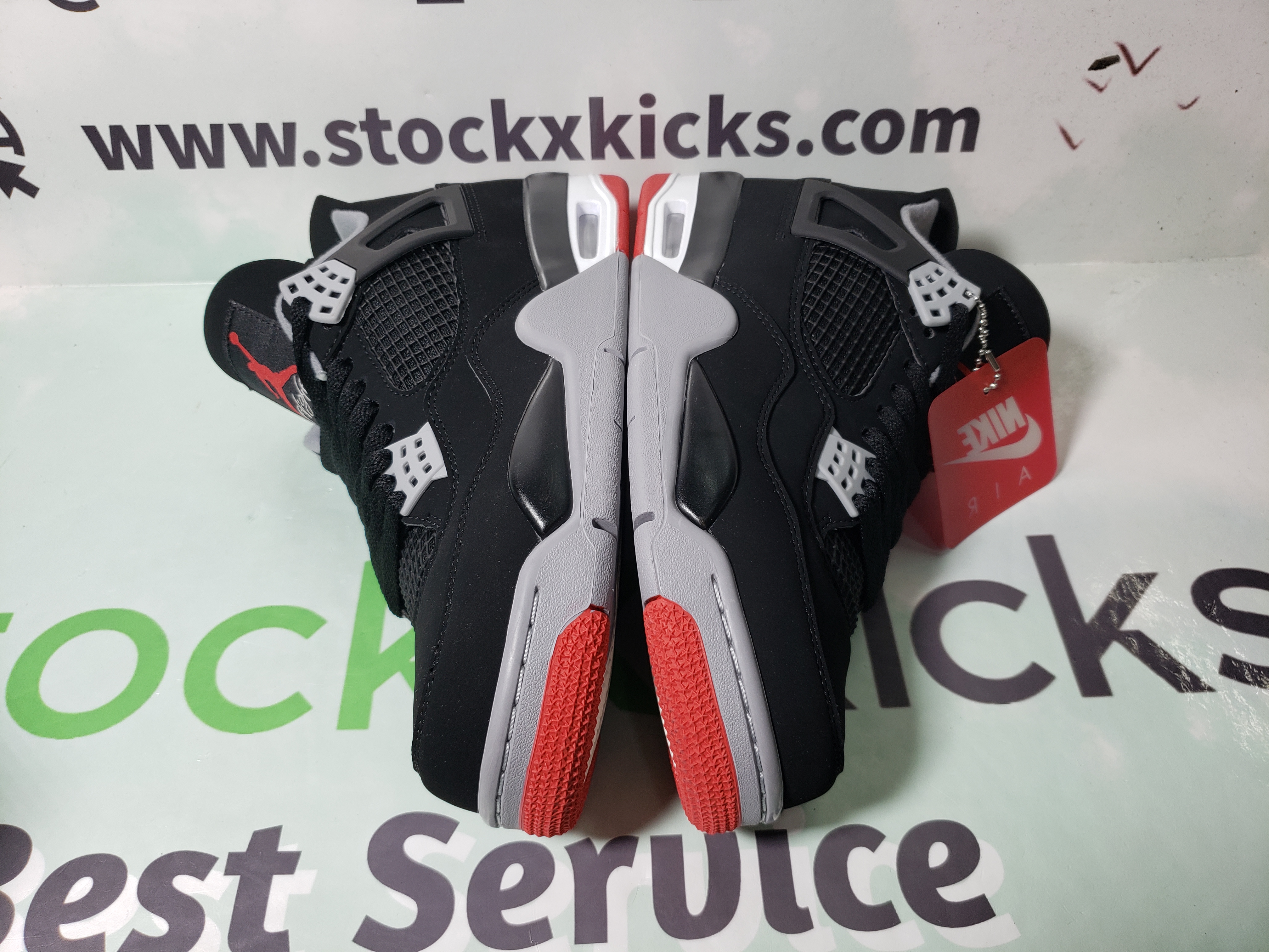 PK God Batch Air Jordan 4 Retro Bred 308497-060 review stockxkicks 03