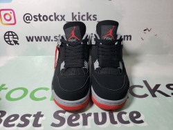 PK God Batch Air Jordan 4 Retro Bred 308497-060 review stockxkicks 02