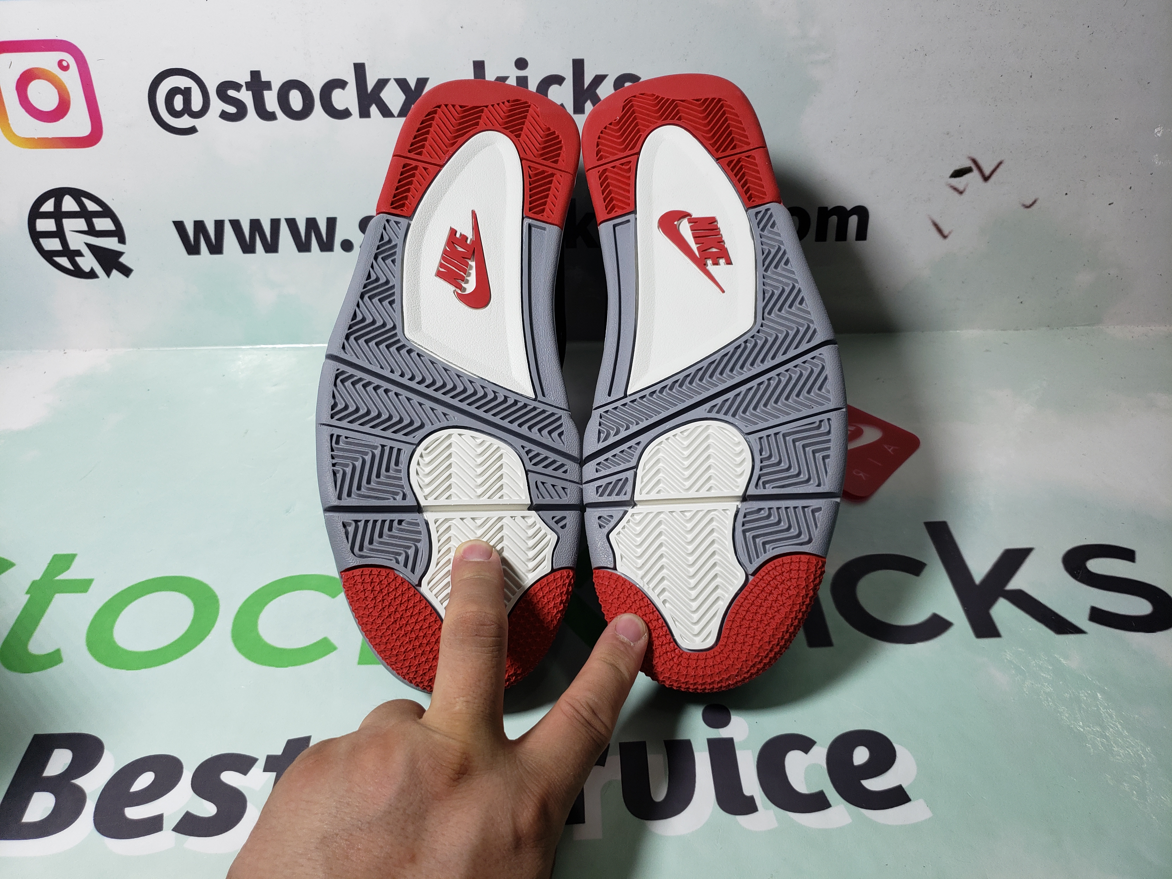PK God Batch Air Jordan 4 Retro Bred 308497-060 review stockxkicks 04