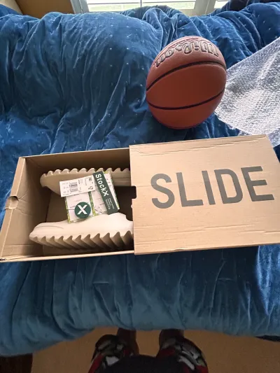 PK God Batch adidas Yeezy Slide Pure (First Release) GZ5554 review Escher 05
