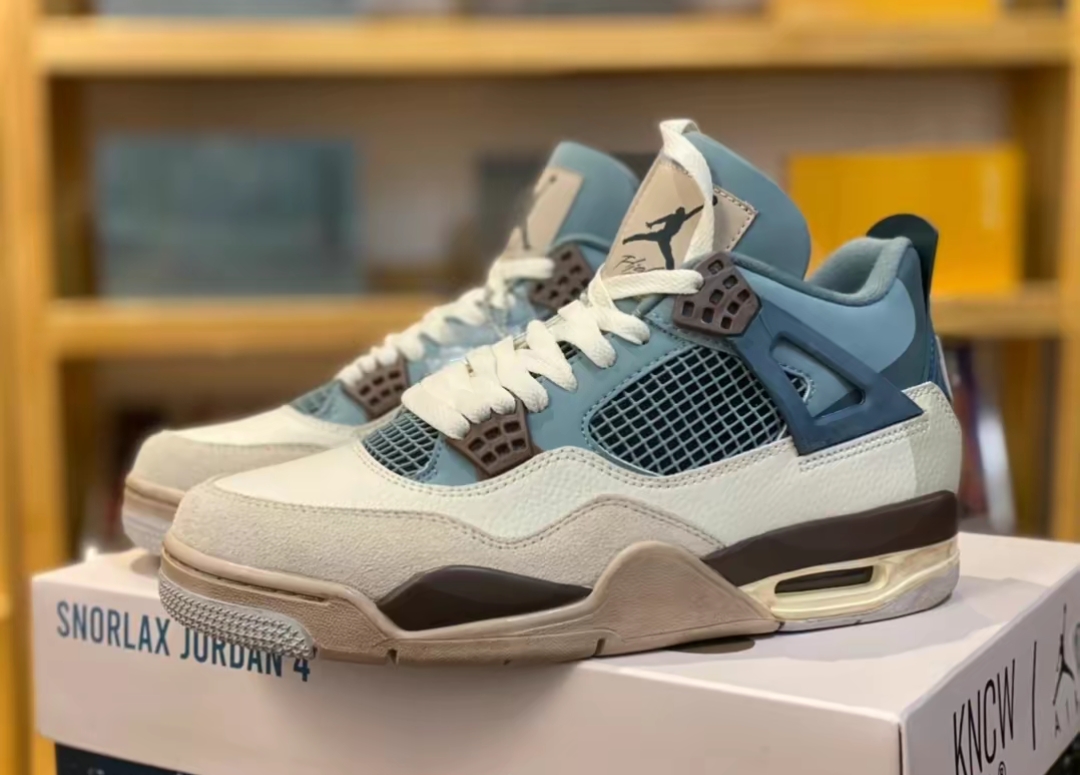 Pk God Batch Nike Air Jordan 4 Snorlax Concept review Jerry 01