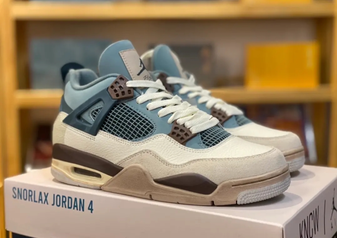 Pk God Batch Nike Air Jordan 4 Snorlax Concept review Jerry 03