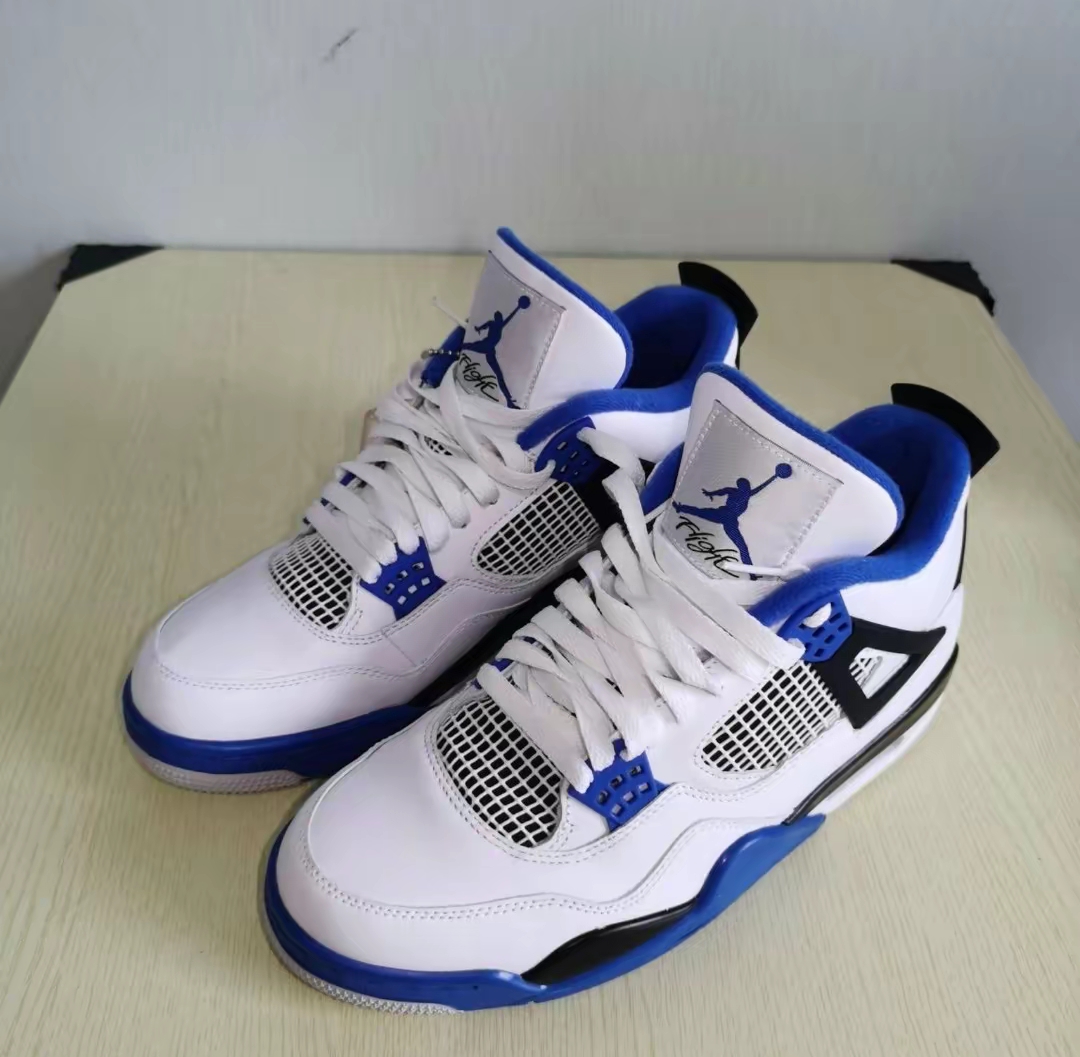 PK God Batch Air Jordan 4 Retro Motorsports 308497-117 review Luca 01