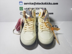 PK God Batch Air Jordan 5 Retro OFF-WHITE Sail DH8565-100  review Stockxkicks 01