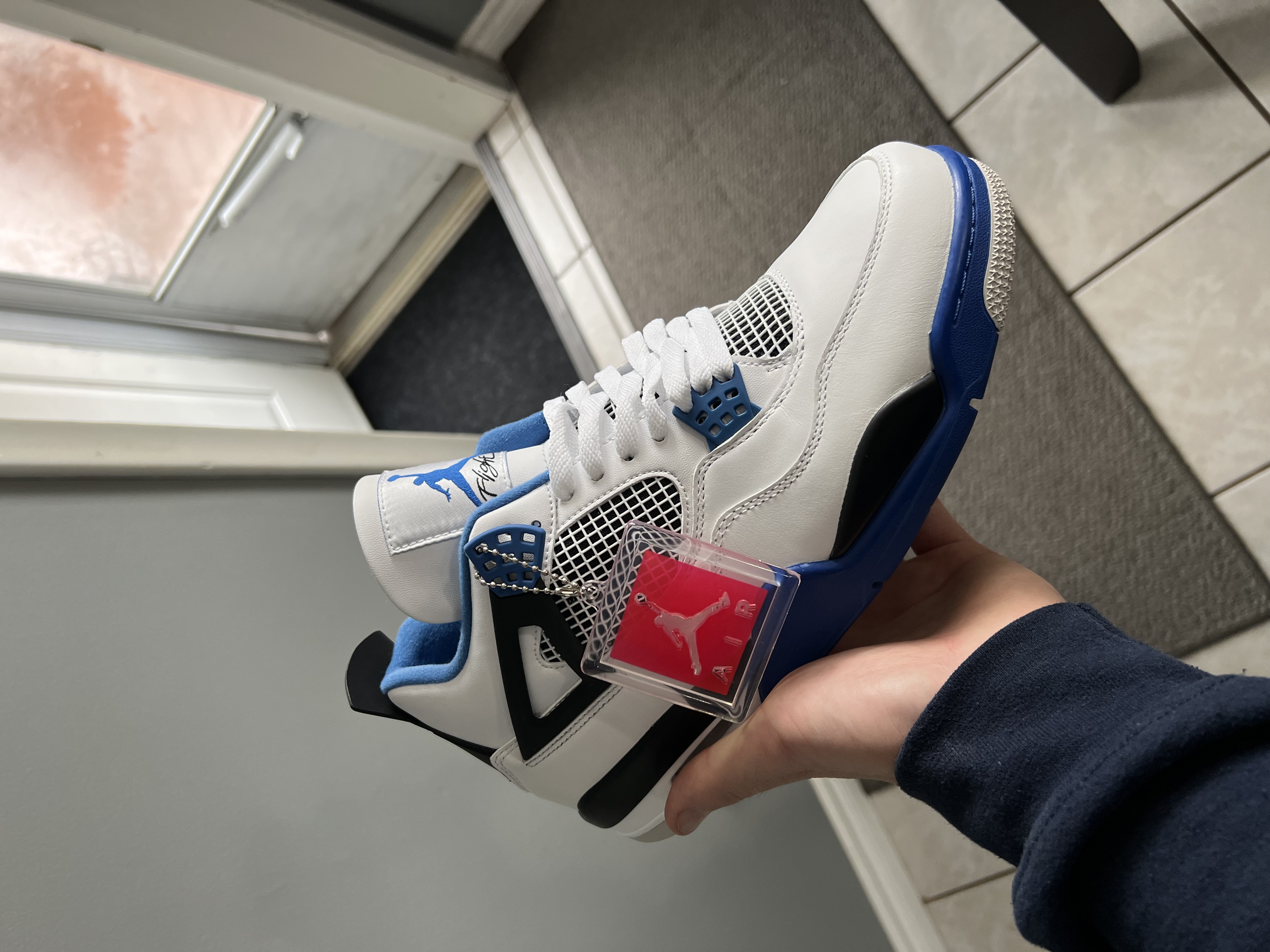 PK God Batch Air Jordan 4 Retro Motorsports 308497-117 review Zac