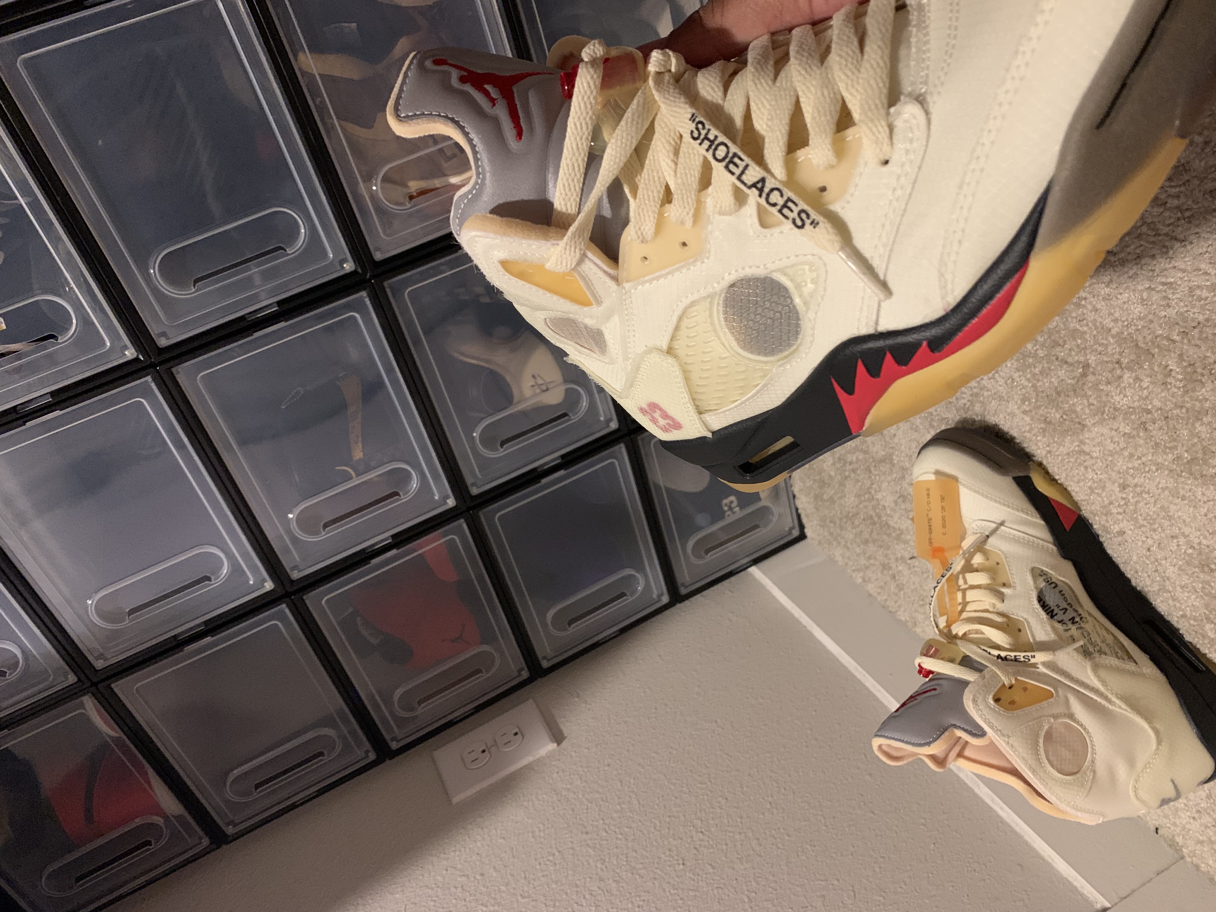 PK God Batch Air Jordan 5 Retro OFF-WHITE Sail DH8565-100  review Gary