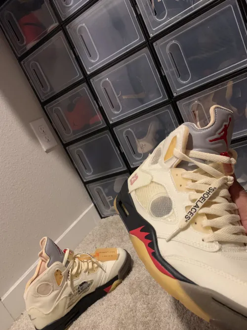 PK God Batch Air Jordan 5 Retro OFF-WHITE Sail DH8565-100  review 