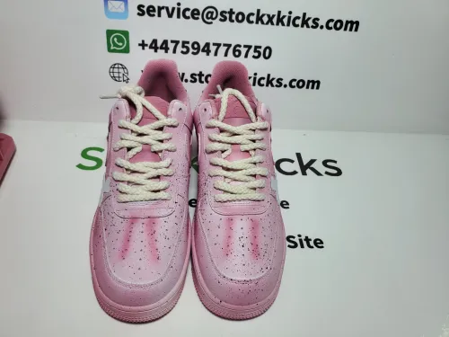 PK God Batch Chrome Hearts x Air Force 1 Pink review 