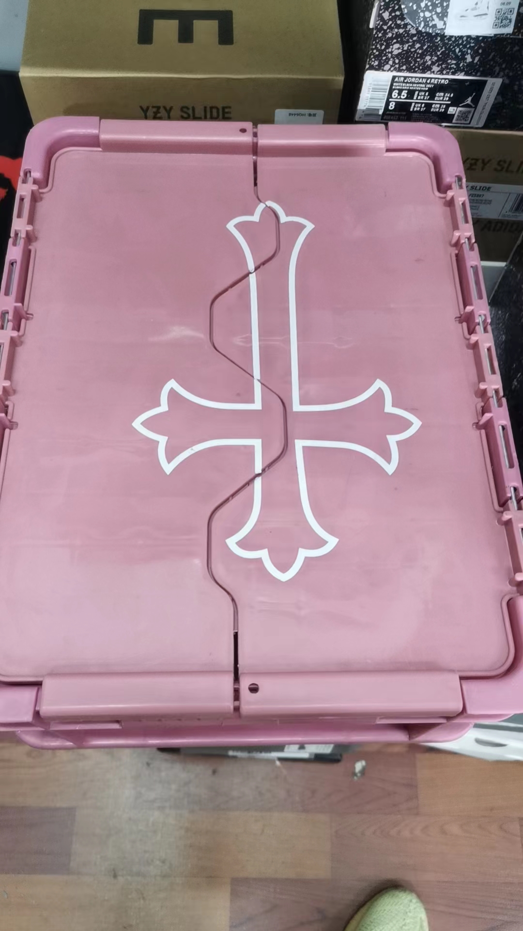 PK God Batch Chrome Hearts x Air Force 1 Pink review Jurry 02