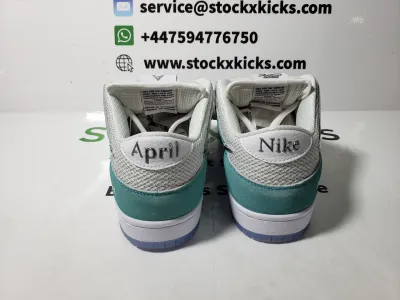 PK God Batch Nike SB Dunk Low April Skateboards FD2562-400 review Huni 04