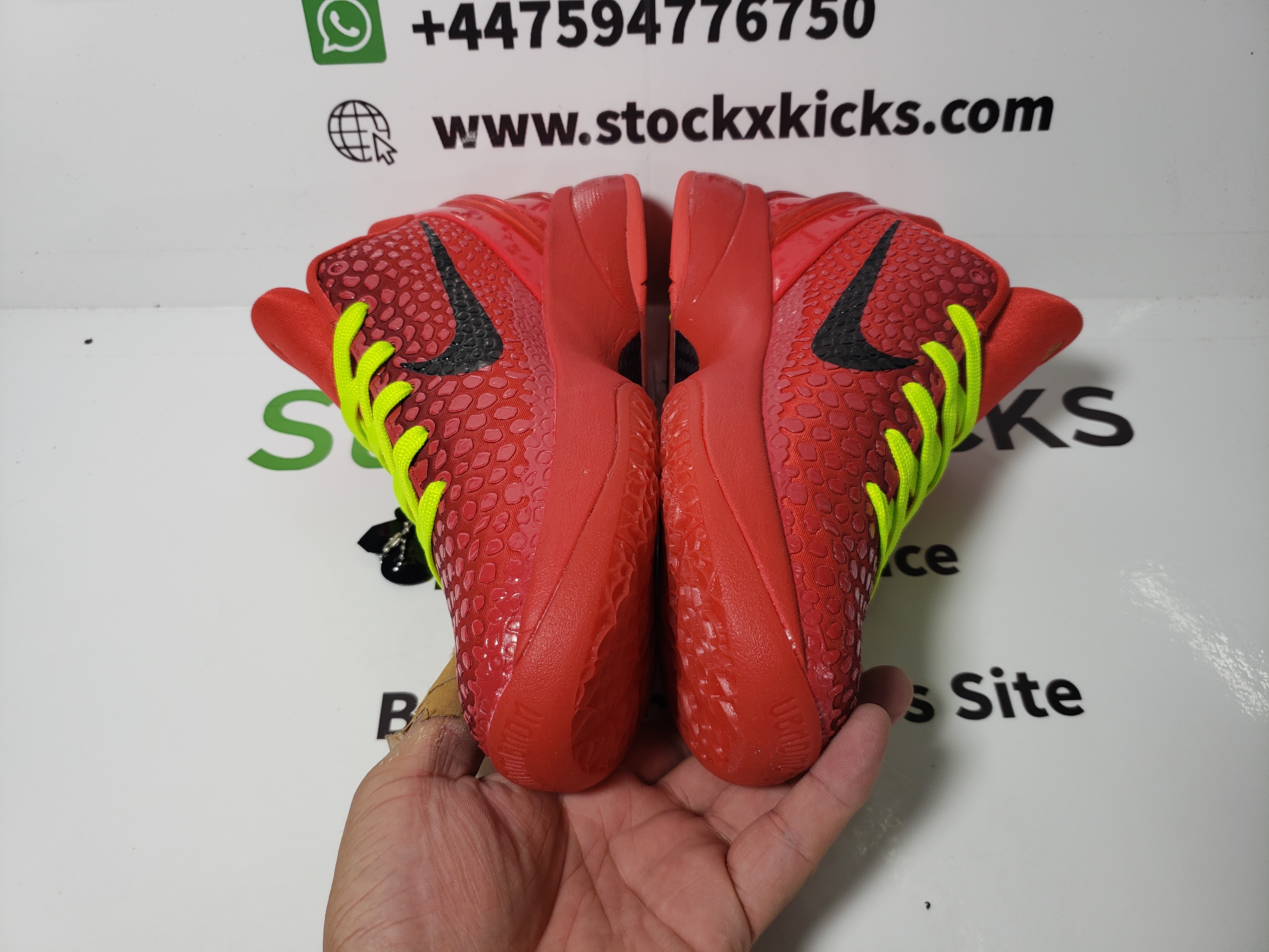 Nike Kobe 6 Proto Reverse Grinch FV4921-600 review Stockxkicks 03