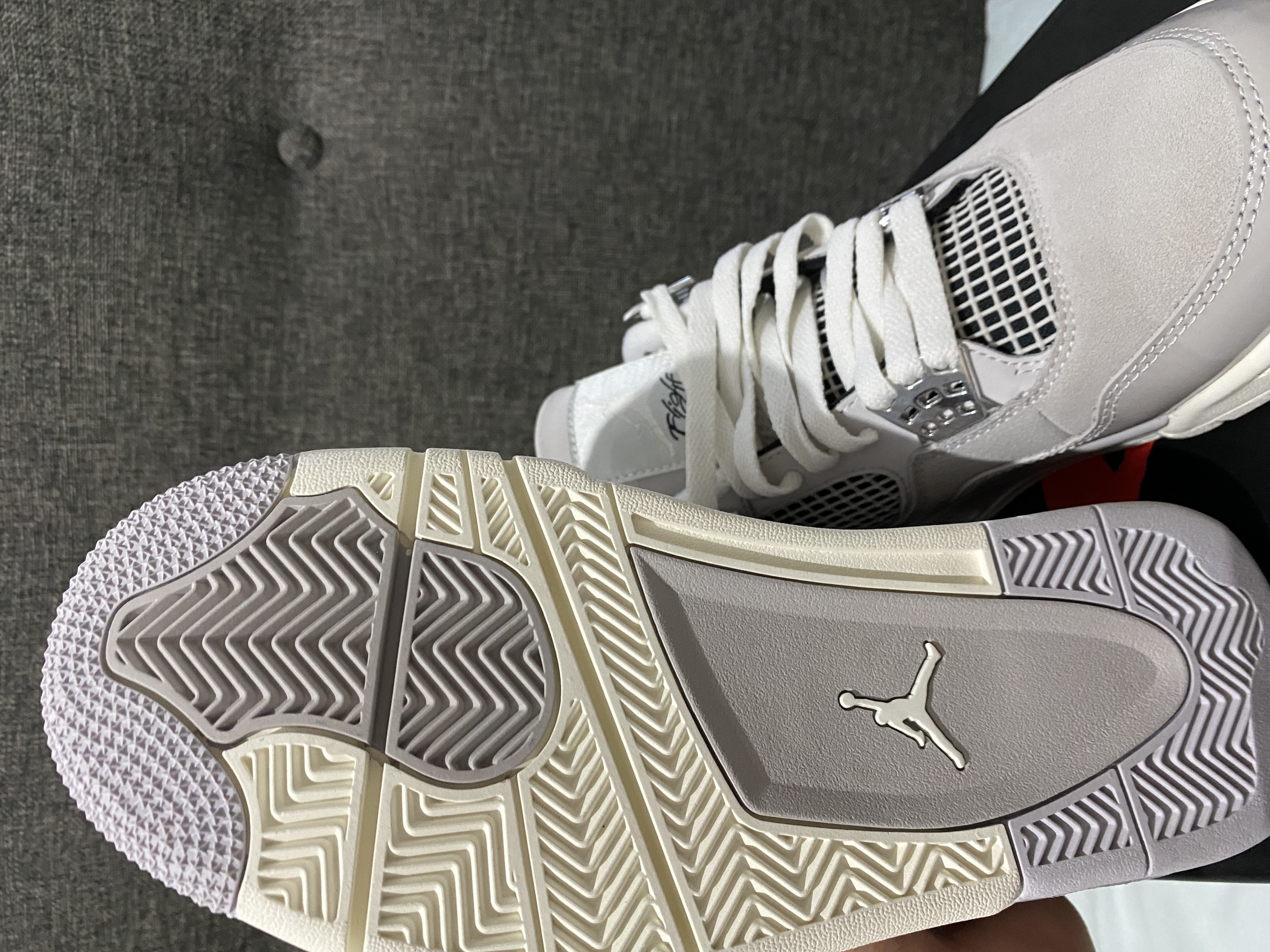 Pk God Batch Nike Air Jordan 4 Retro Frozen Moments AQ9129-001 review Tenali 03