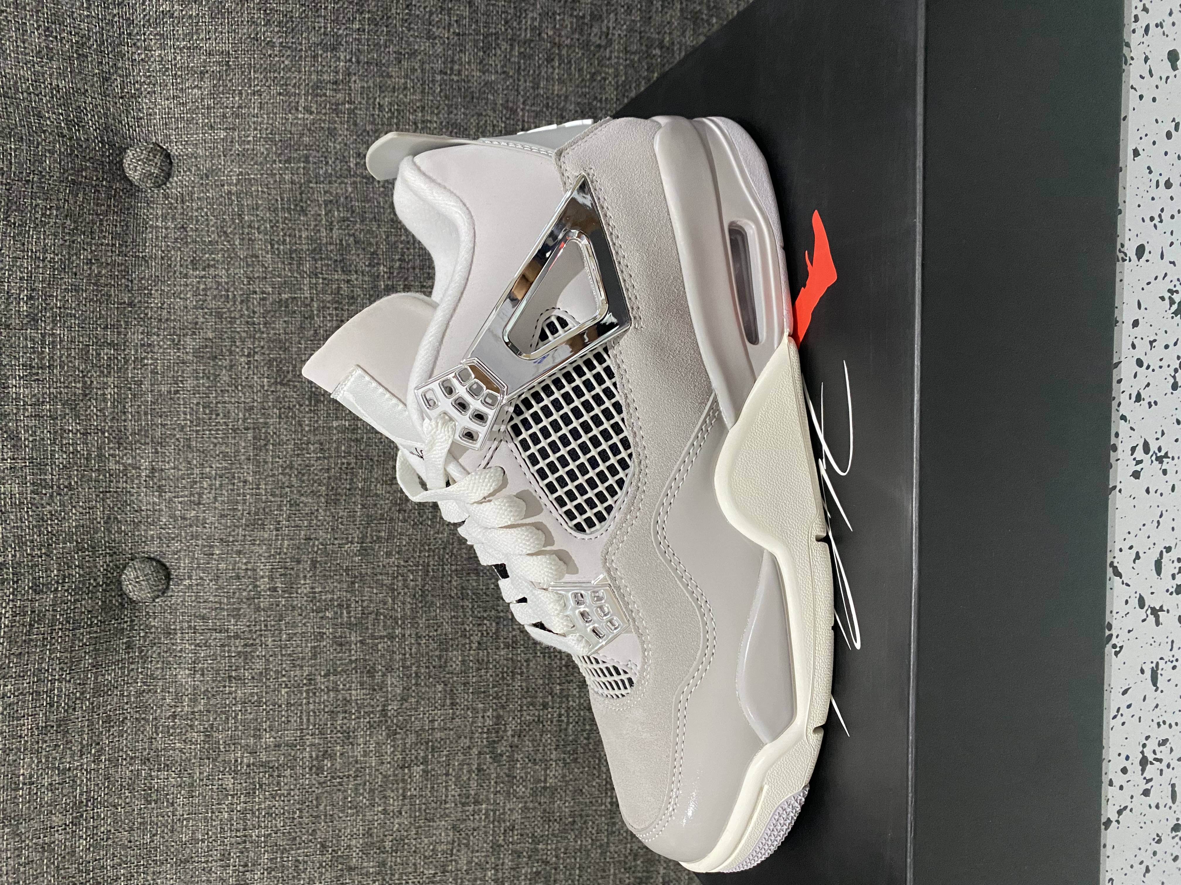 Pk God Batch Nike Air Jordan 4 Retro Frozen Moments AQ9129-001 review Tenali 05