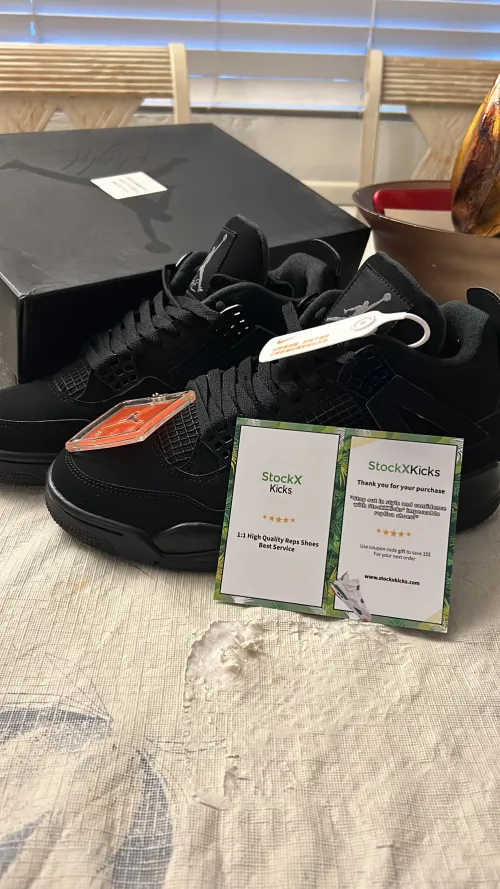 [Amazing Price] Air Jordan 4 Black Cat CU1110-010 review 