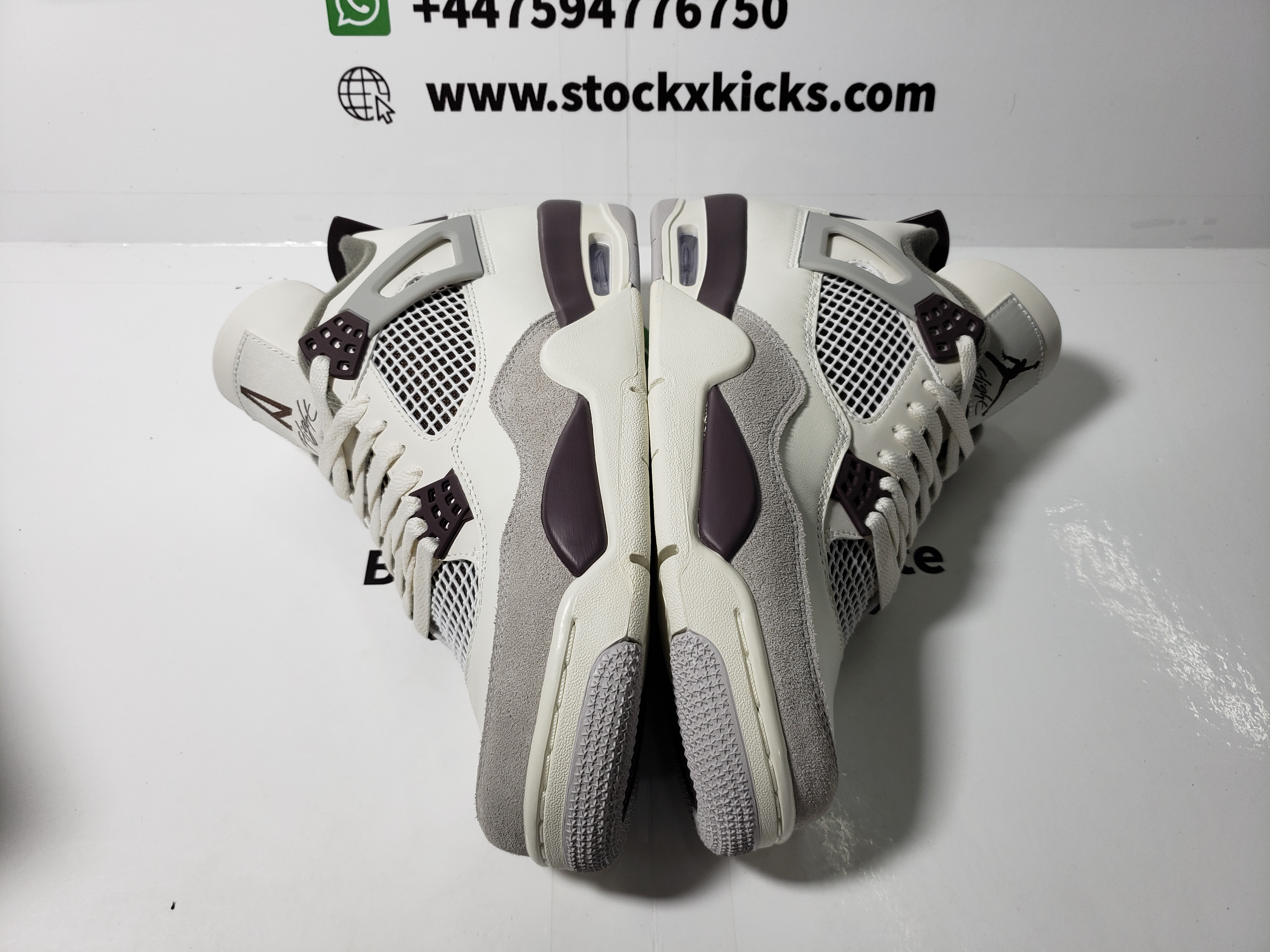 PK God Batch A Ma Maniere x Air Jordan 4 Phantom FZ4810-001 review Stockxkicks 04