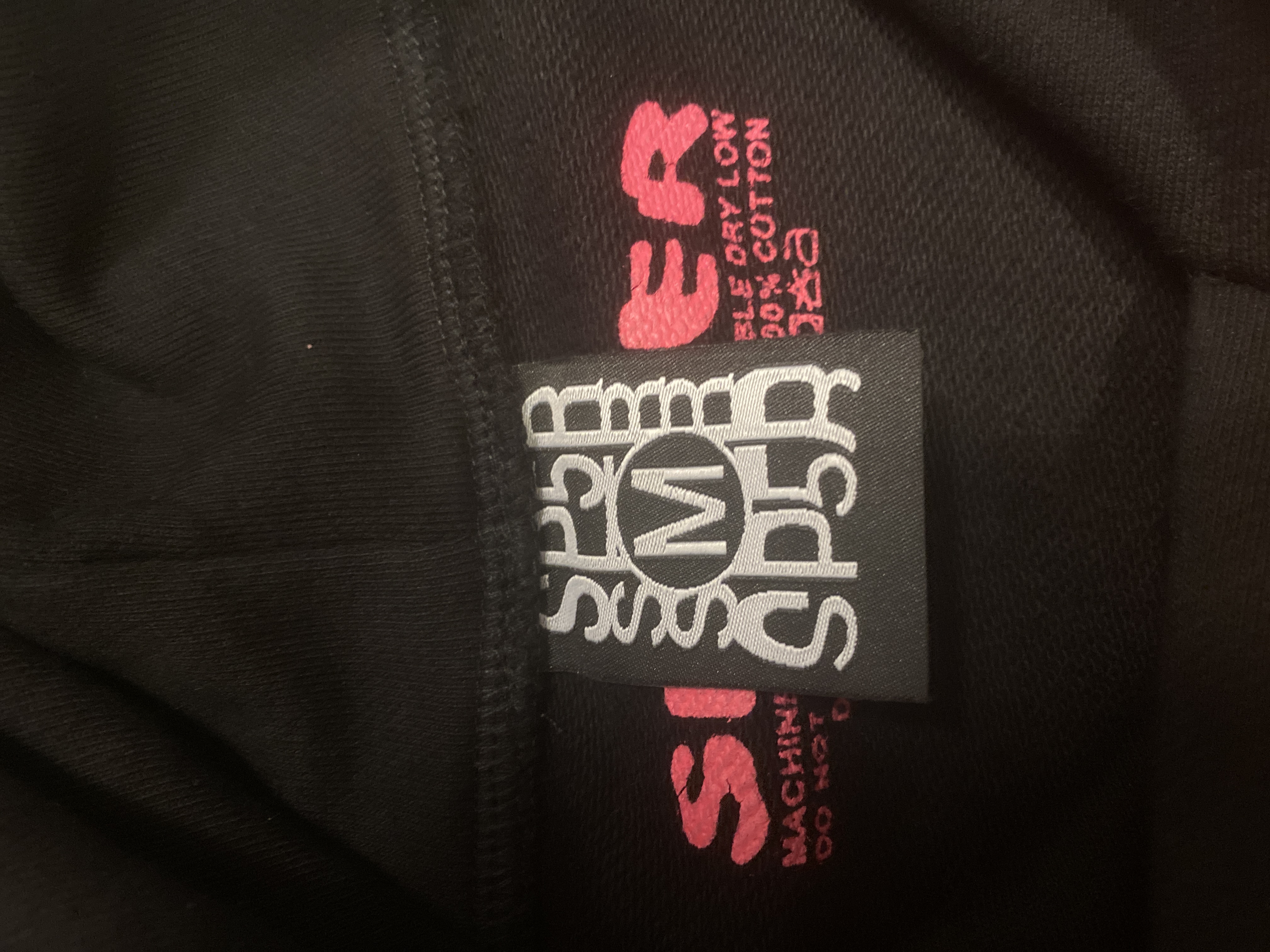 Sp5der P*NK Hoodie Black YZ EG912 review Polo 01