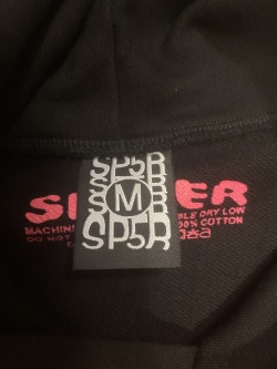 Sp5der P*NK Hoodie Black YZ EG912 review Polo 02