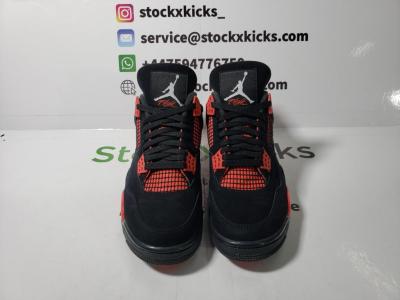 PK God Batch Air Jordan 4 Red Thunder CT8527-016 review Eddy 00