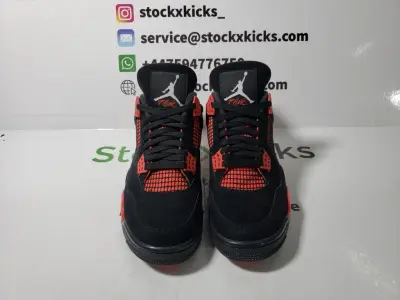 PK God Batch Air Jordan 4 Red Thunder CT8527-016 review Eddy 00