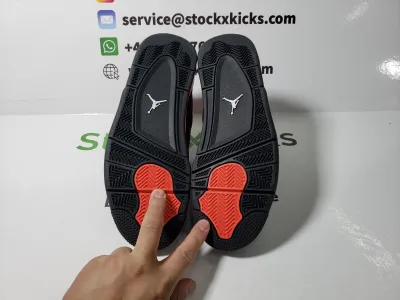 PK God Batch Air Jordan 4 Red Thunder CT8527-016 review Eddy 04