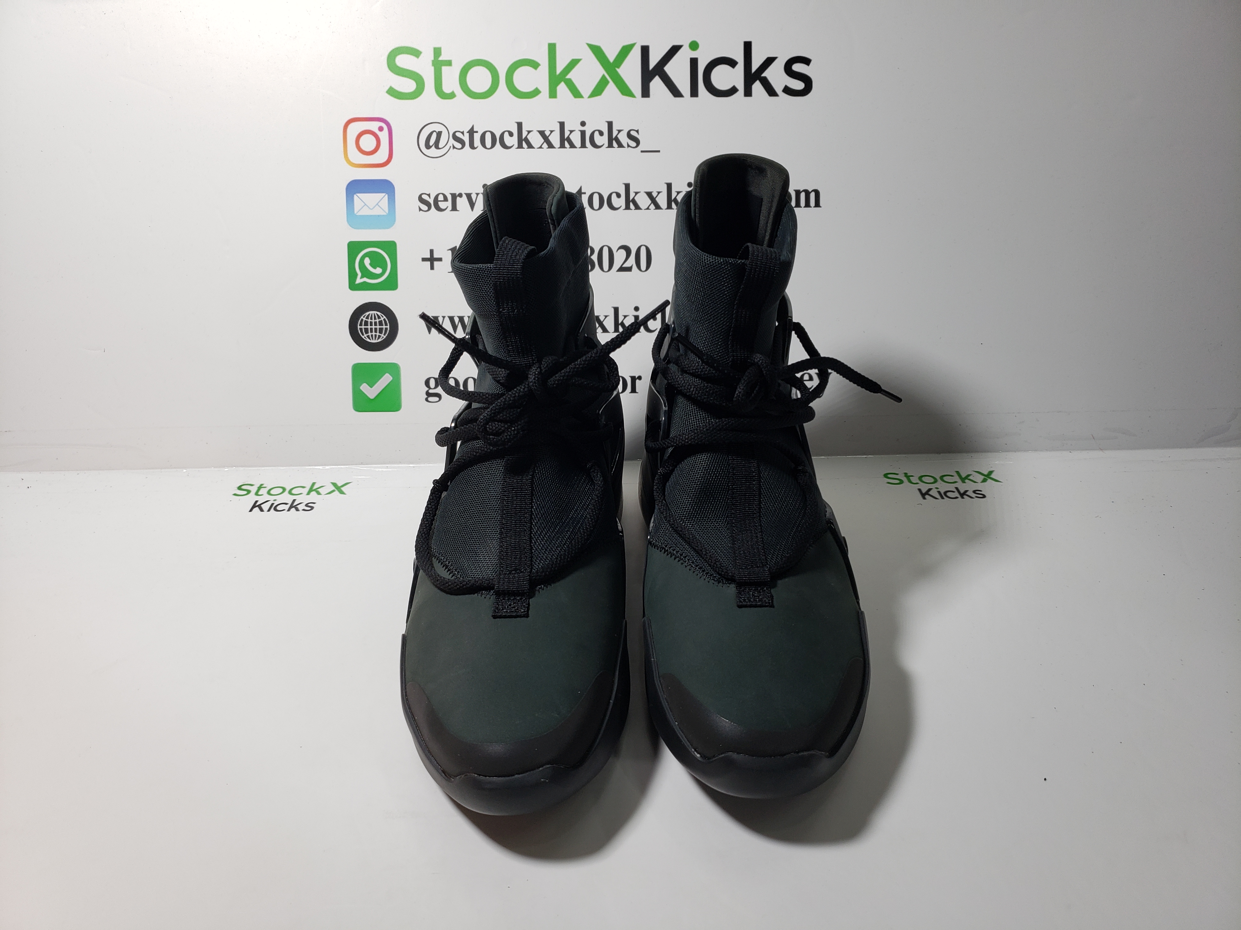 H12 Batch Nike Air Fear of  God 1 Triple Black AR4237-005 review Stockxkicks 04
