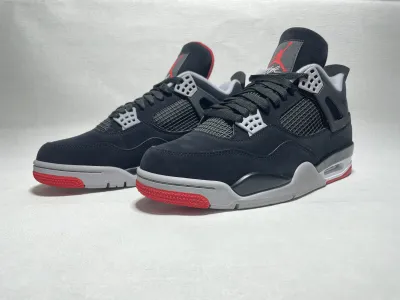 UCOO Batch Air Jordan 4 Retro Bred 308497-060 review Lativn 00