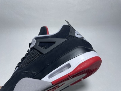 UCOO Batch Air Jordan 4 Retro Bred 308497-060 review Lativn 02