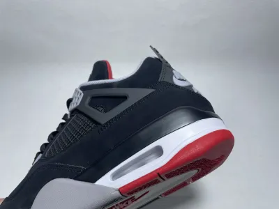 UCOO Batch Air Jordan 4 Retro Bred 308497-060 review Lativn 02