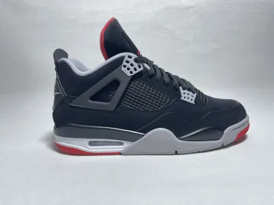UCOO Batch Air Jordan 4 Retro Bred 308497-060 review Lativn 04