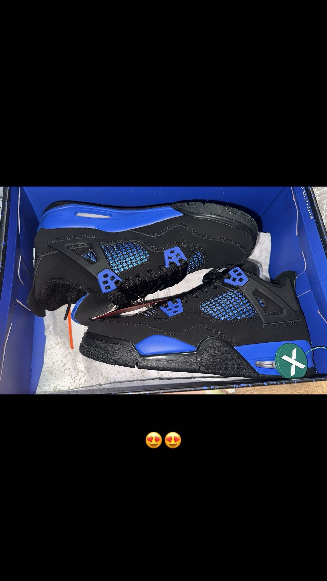 LJR Batch Air Jordan 4 Retro Blue Thunder CT8527-018 review jaelyn