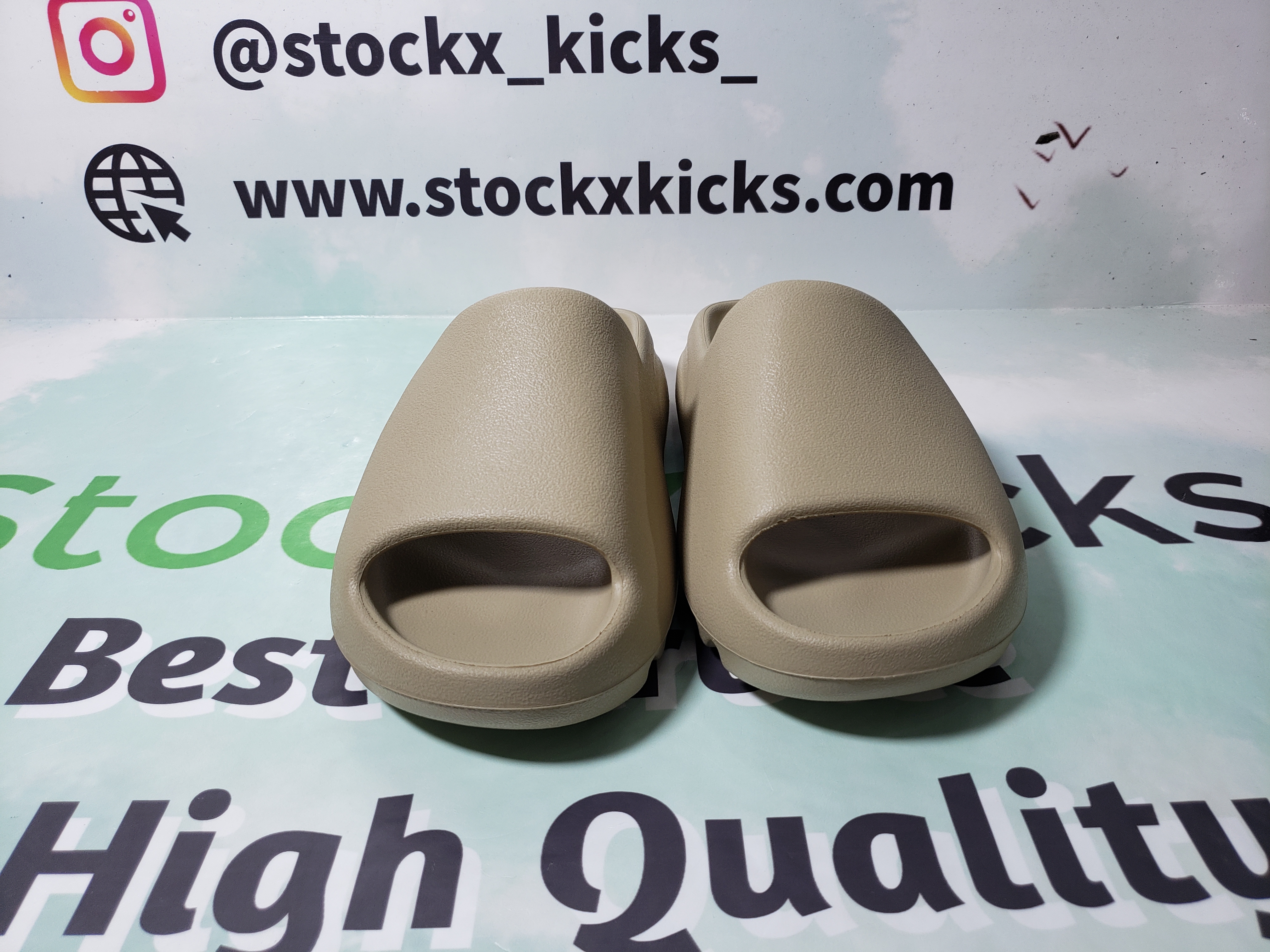PK God Batch adidas Yeezy Slide Pure GW1934 review stockxkicks 01