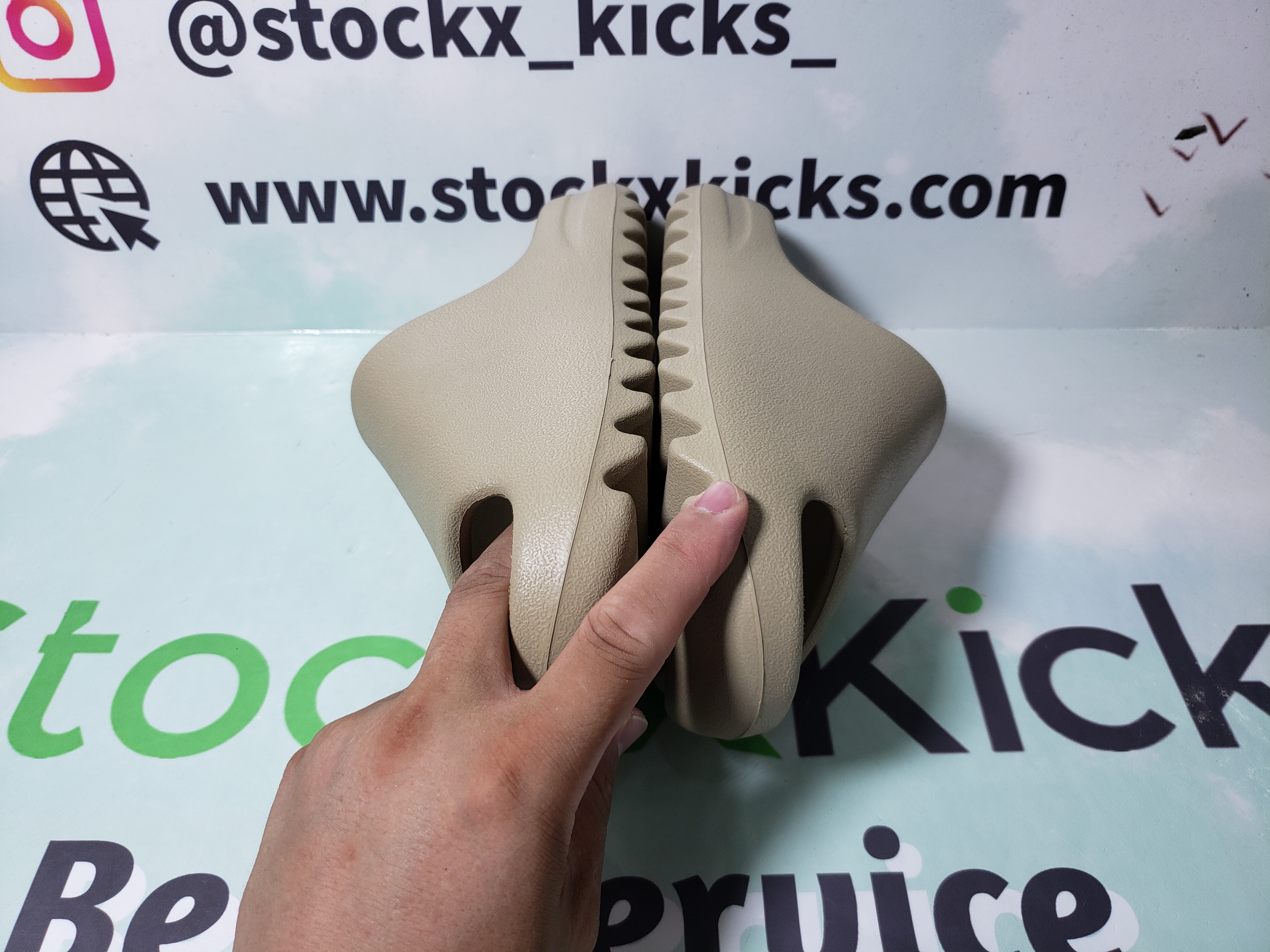 PK God Batch adidas Yeezy Slide Pure GW1934 review stockxkicks 02