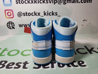 PK God Batch Nike Air Jordan 1 Retro High Off-White University Blue AQ0818-148 review stockxkicks 00