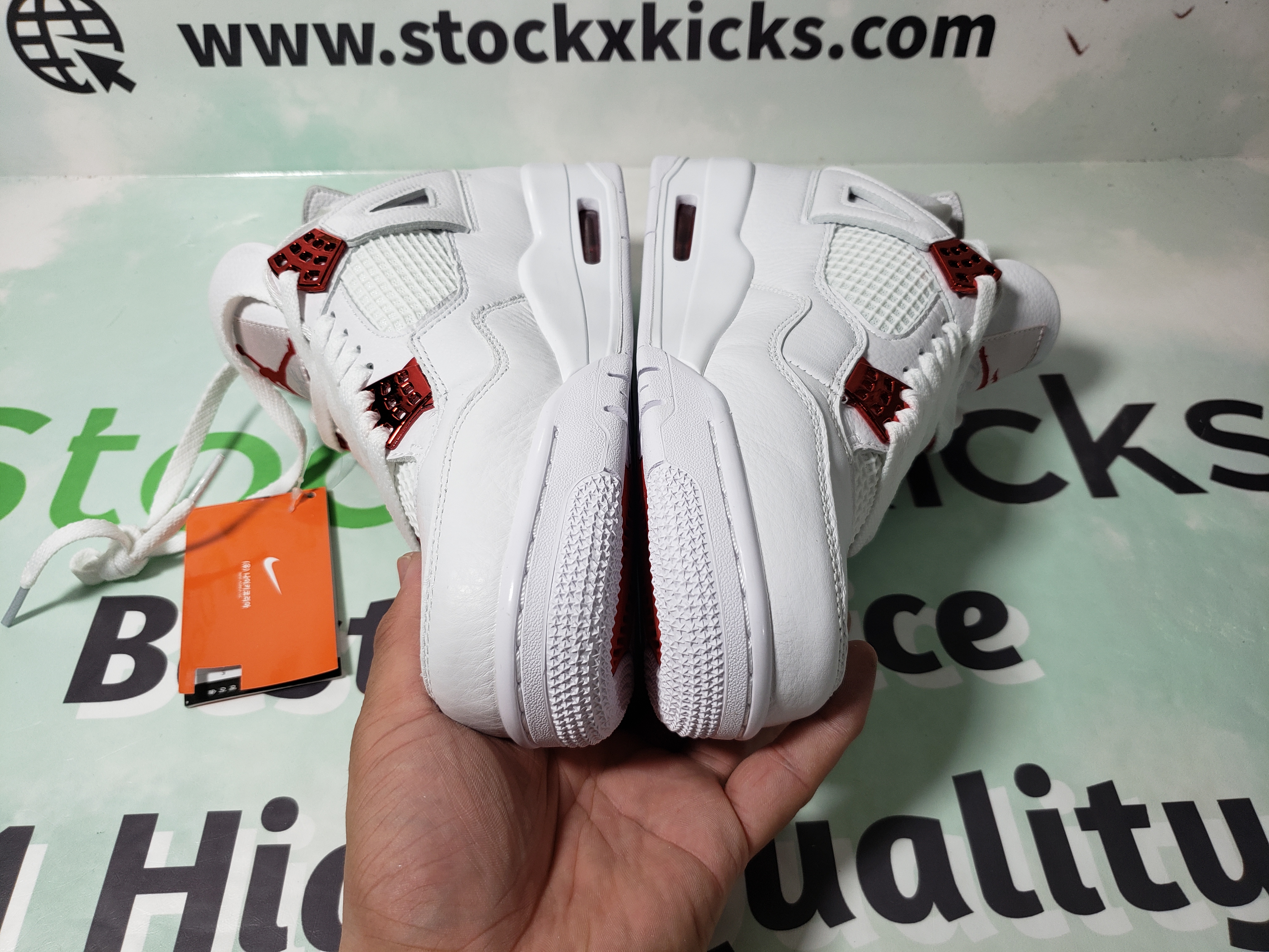 Special offer Batch Air Jordan 4 Retro Metallic Red CT8527-112 review stockxkicks 02