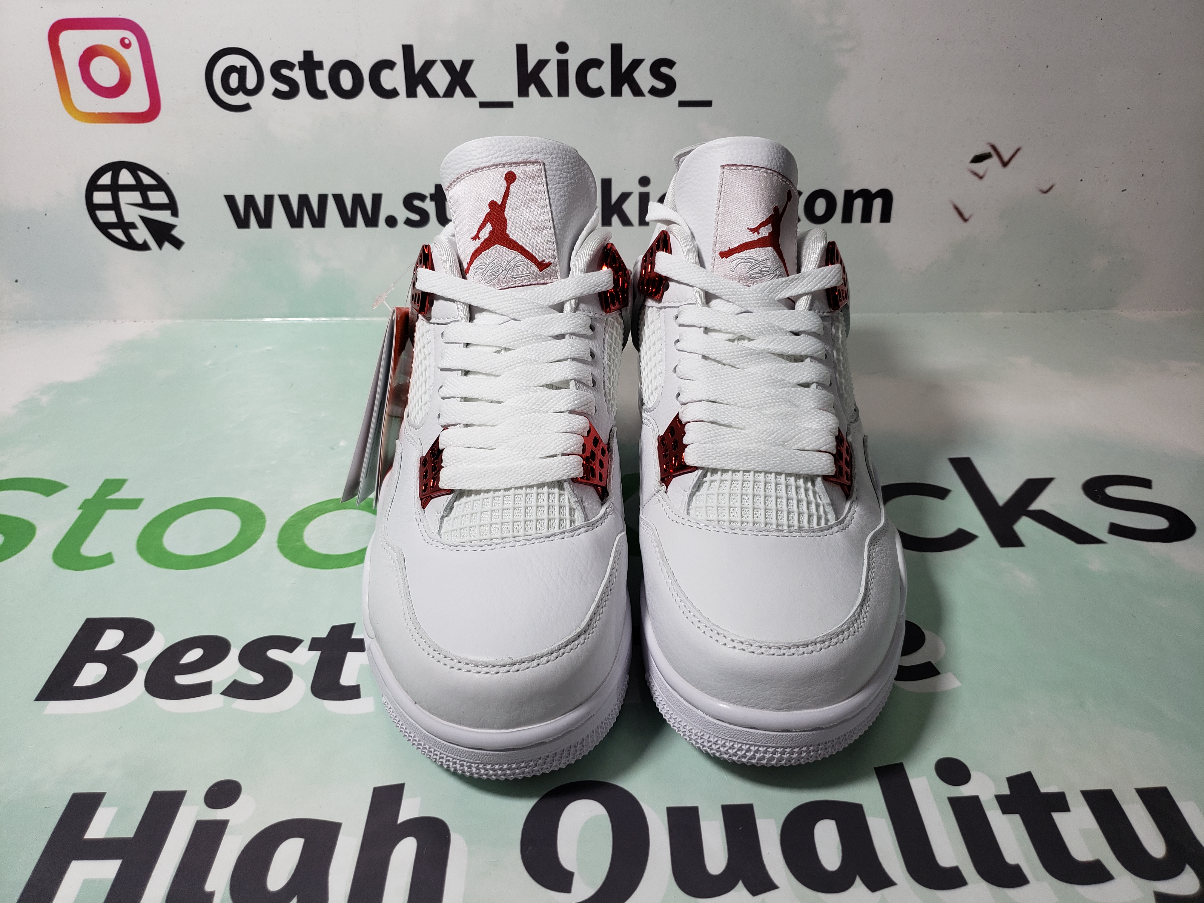 Special offer Batch Air Jordan 4 Retro Metallic Red CT8527-112 review stockxkicks 01