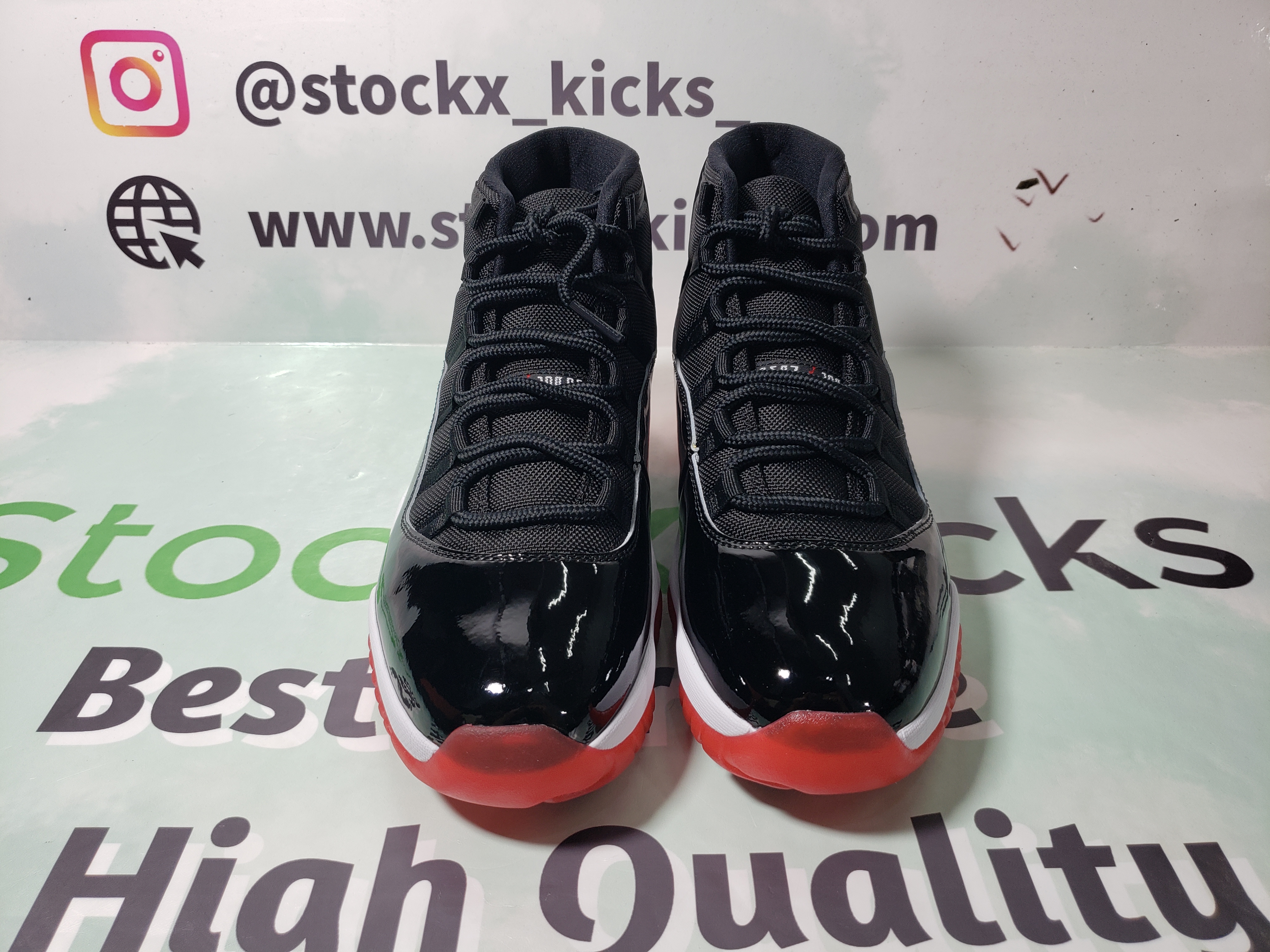 LJR Batch Jordan 11 Retro Playoffs Bred (2019) 378037-061 review stockxkicks 01