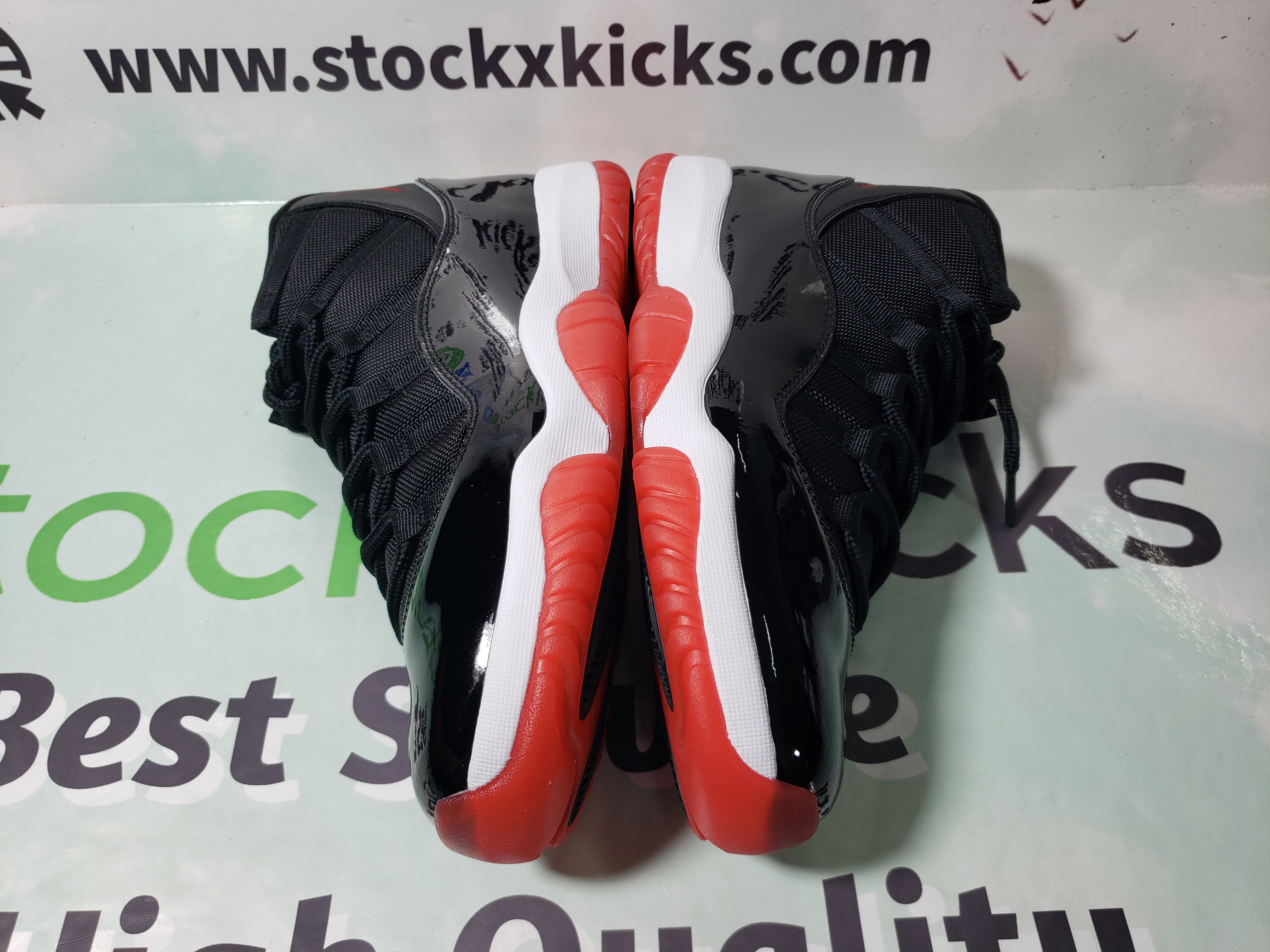 LJR Batch Jordan 11 Retro Playoffs Bred (2019) 378037-061 review stockxkicks 03