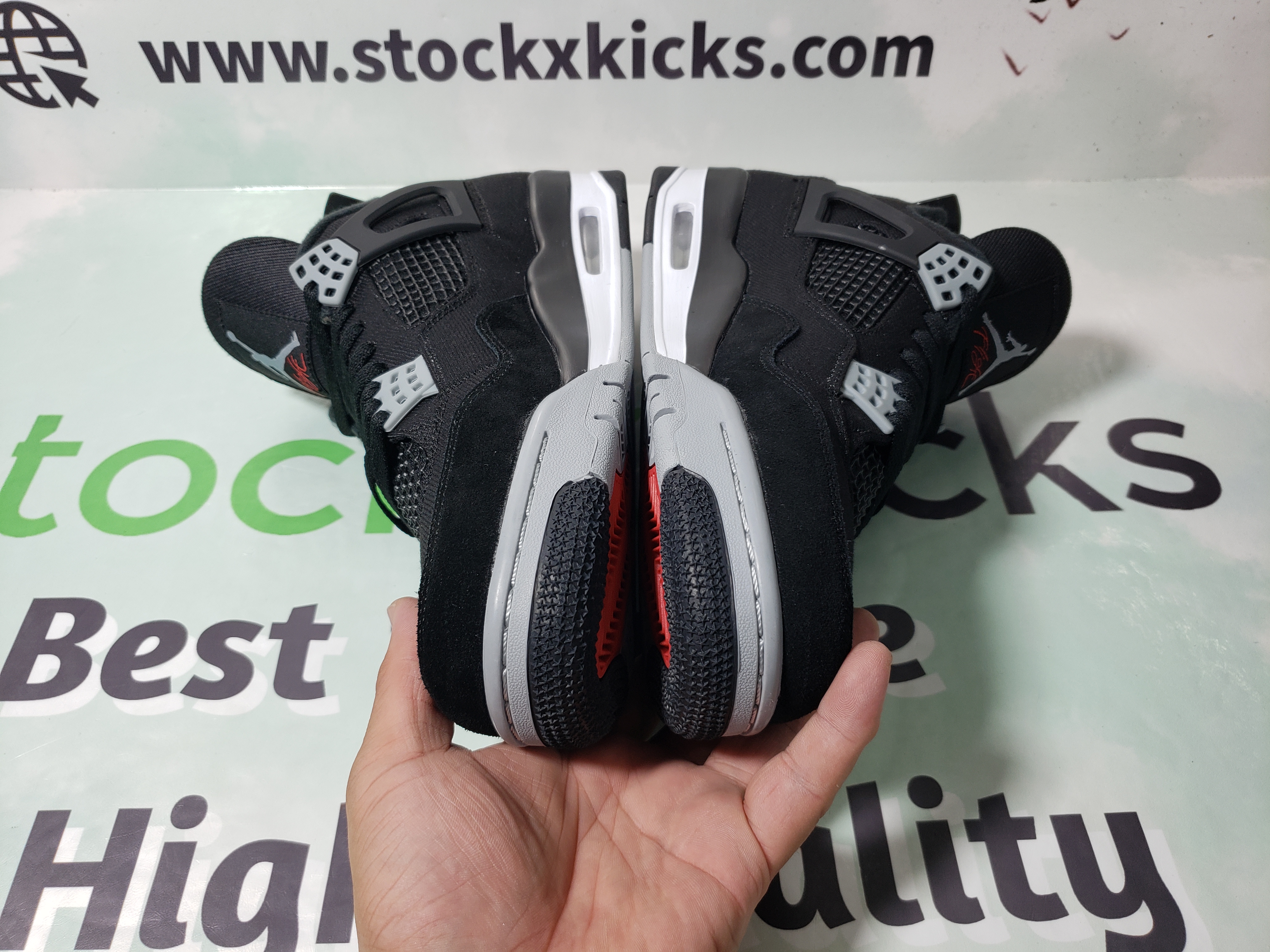 PK God Batch Air Jordan 4 Retro Black Canvas DH7138-006 review stockxkicks 02