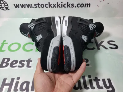 PK God Batch Air Jordan 4 Retro Black Canvas DH7138-006 review stockxkicks 02