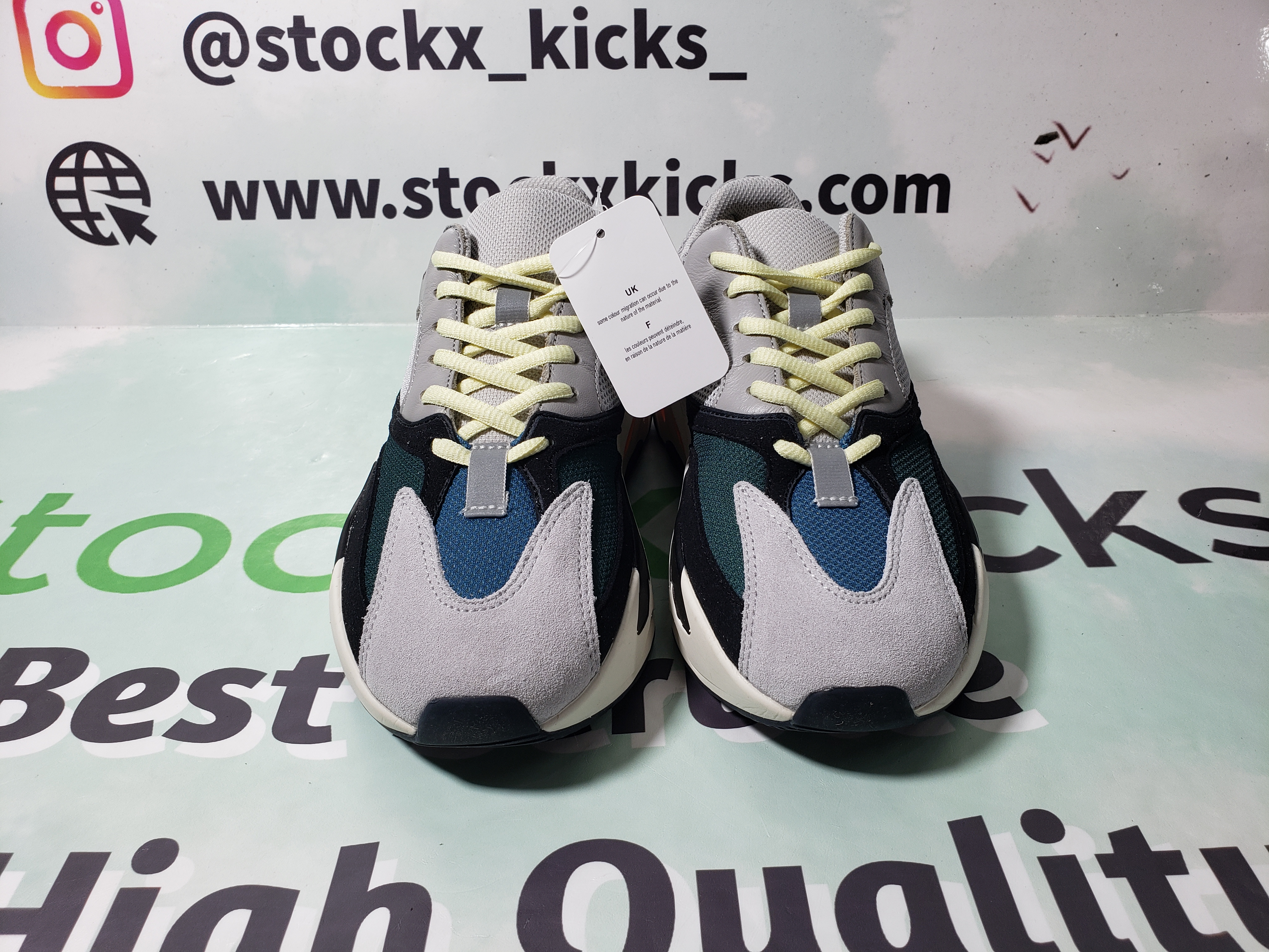 LJR Batch adidas Yeezy Boost 700 Wave Runner Solid Grey B75571 review stockxkicks 01