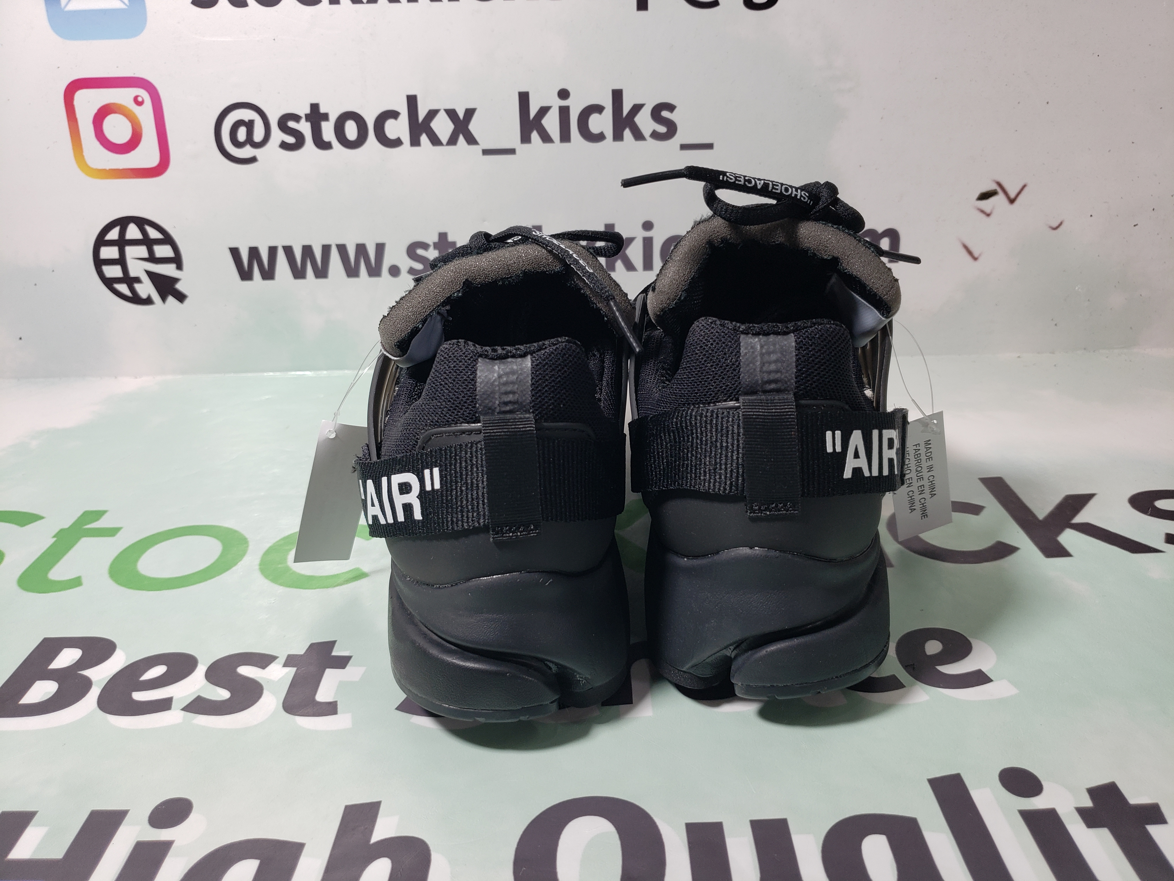 OFF-WHITE x Nike Air Presto Black AA3830-002 review stockxkicks 00