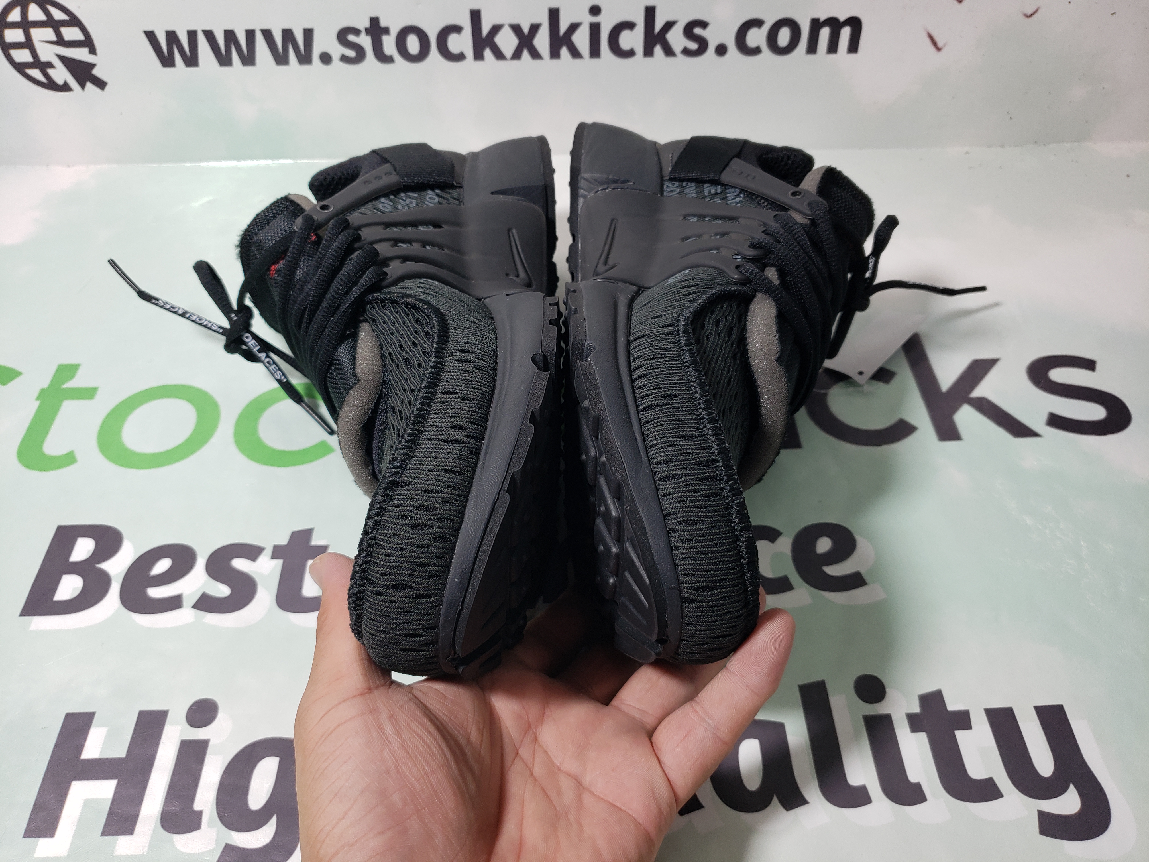 OFF-WHITE x Nike Air Presto Black AA3830-002 review stockxkicks 02