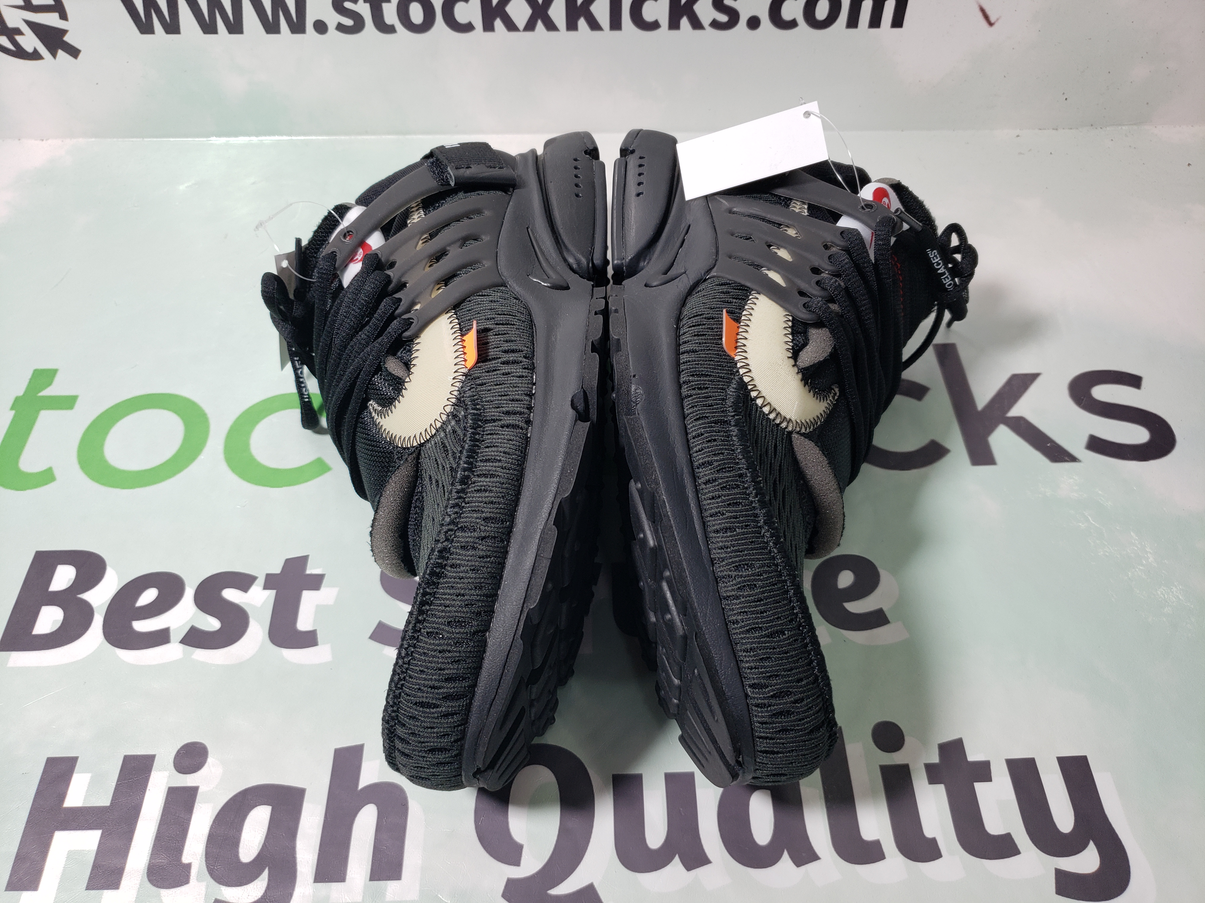 OFF-WHITE x Nike Air Presto Black AA3830-002 review stockxkicks 03