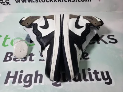 PK God Batch Air Jordan 1 Retro High Dark Mocha 555088-105 review stockxkicks  03