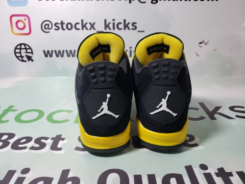 PK God Batch Air Jordan 4 Retro Thunder DH6927-017 review 