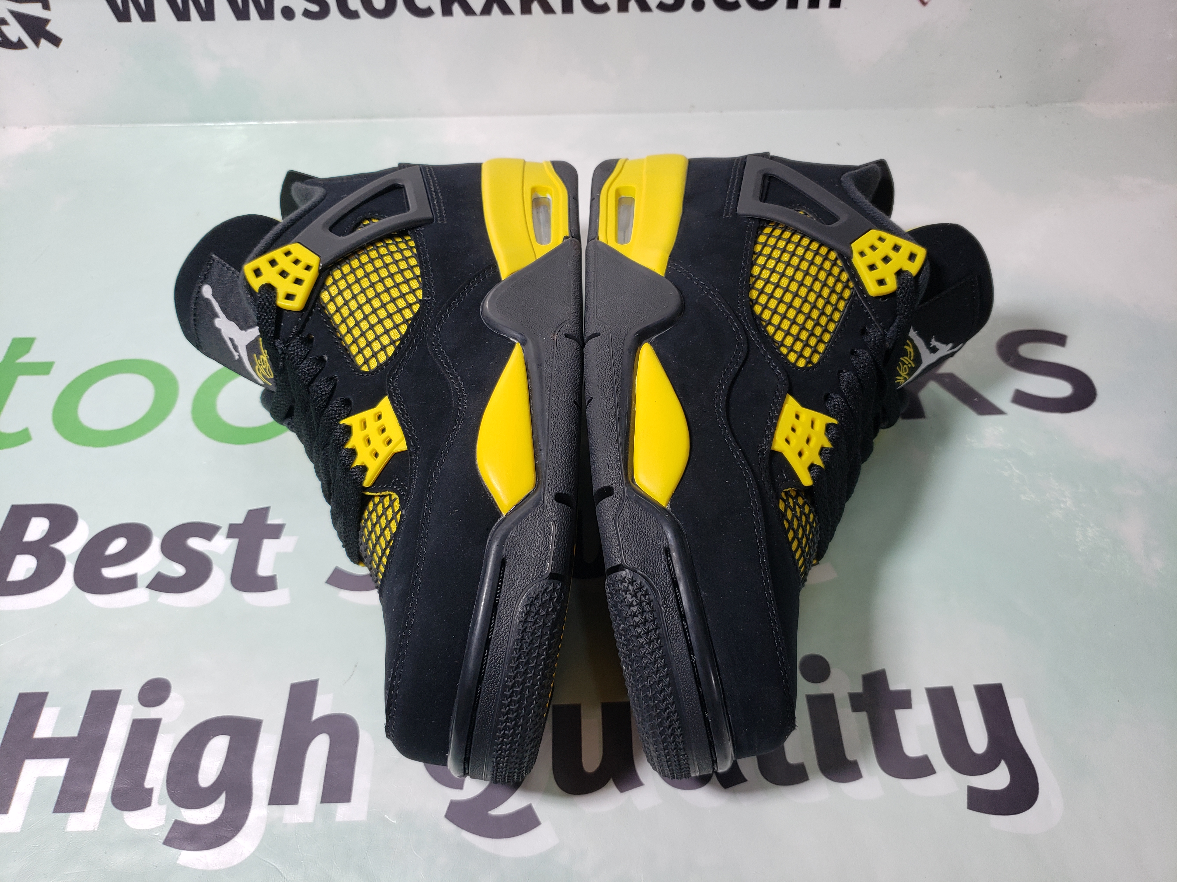 PK God Batch Air Jordan 4 Retro Thunder DH6927-017 review stockxkicks 03